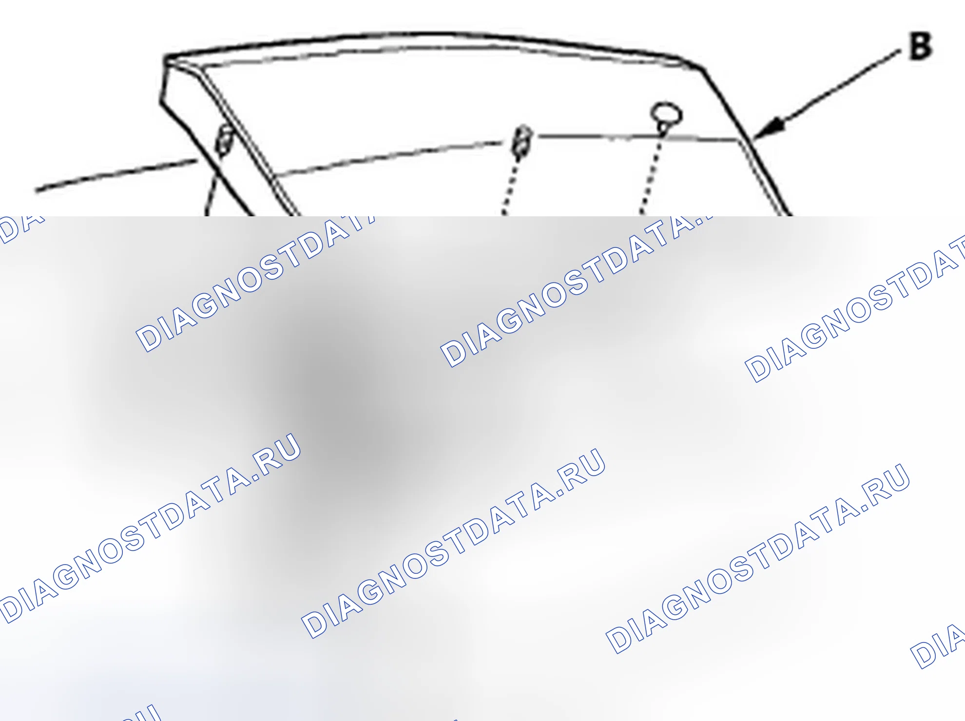 Рис. 117: Внутренний задний фонарь (модель ' 05). Honda Accord VII рестайлинг