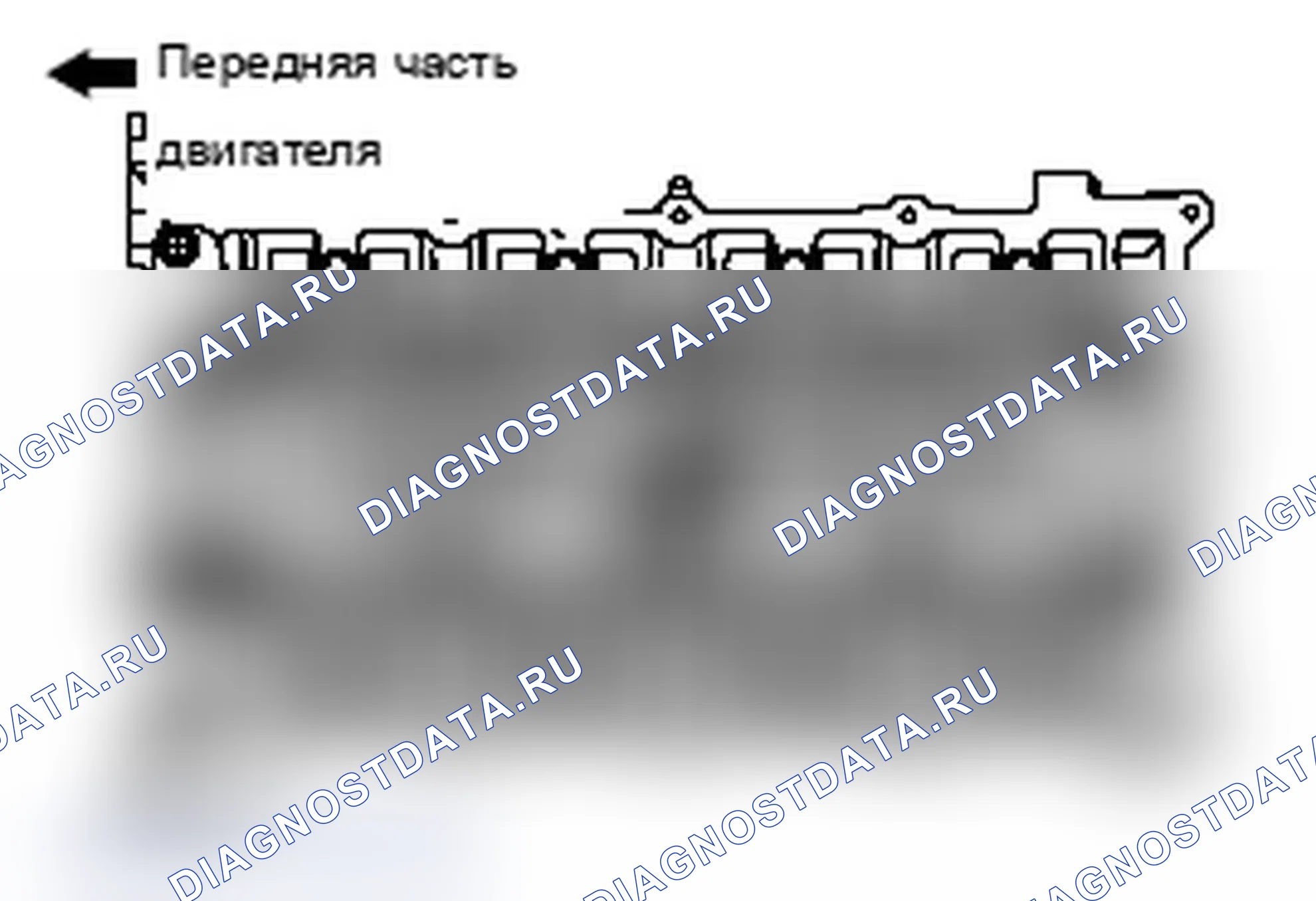 Рис. 239: >> B <<БОЛТ ГОЛОВКИ ЦИЛИНДРА И ШАЙБА В СБОРЕ/БОЛТ ГОЛОВКИ ЦИЛИНДРА/УСТАНОВКА БОЛТА ГОЛОВКИ ЦИЛИНДРА A. Mitsubishi Lancer Ralliart X рестайлинг