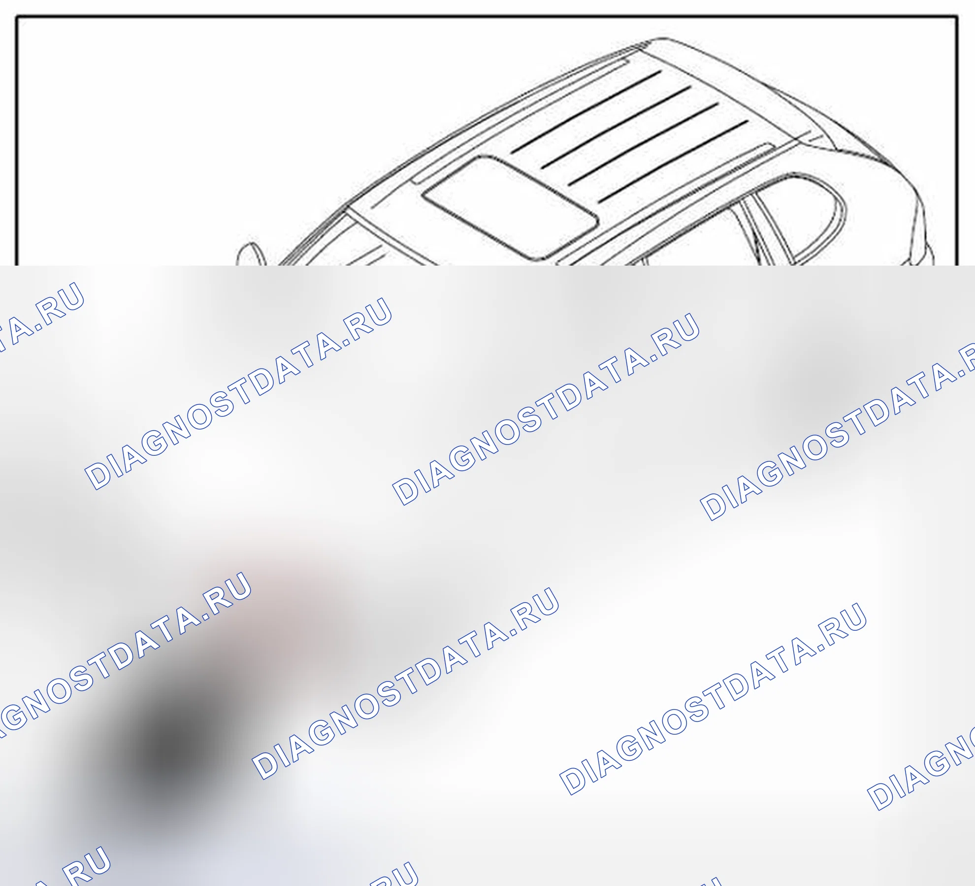Рис. 97: Удаление распылительной насадки для системы омывателя фар (турбо). Porsche Cayenne GTS 957 рестайлинг