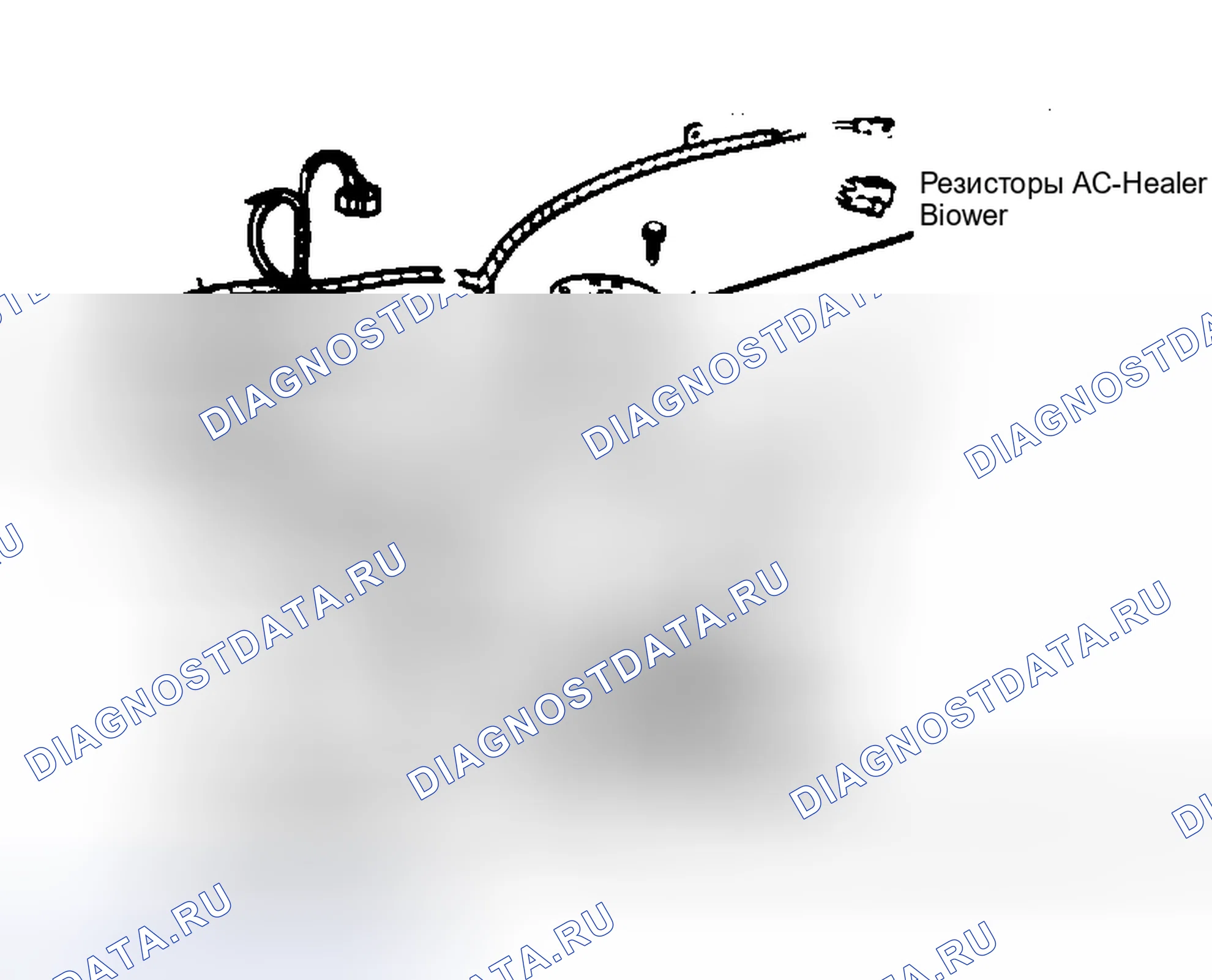 Рис. 1: Расположение компонентов (1 из 11). Chevrolet Suburban V1500 