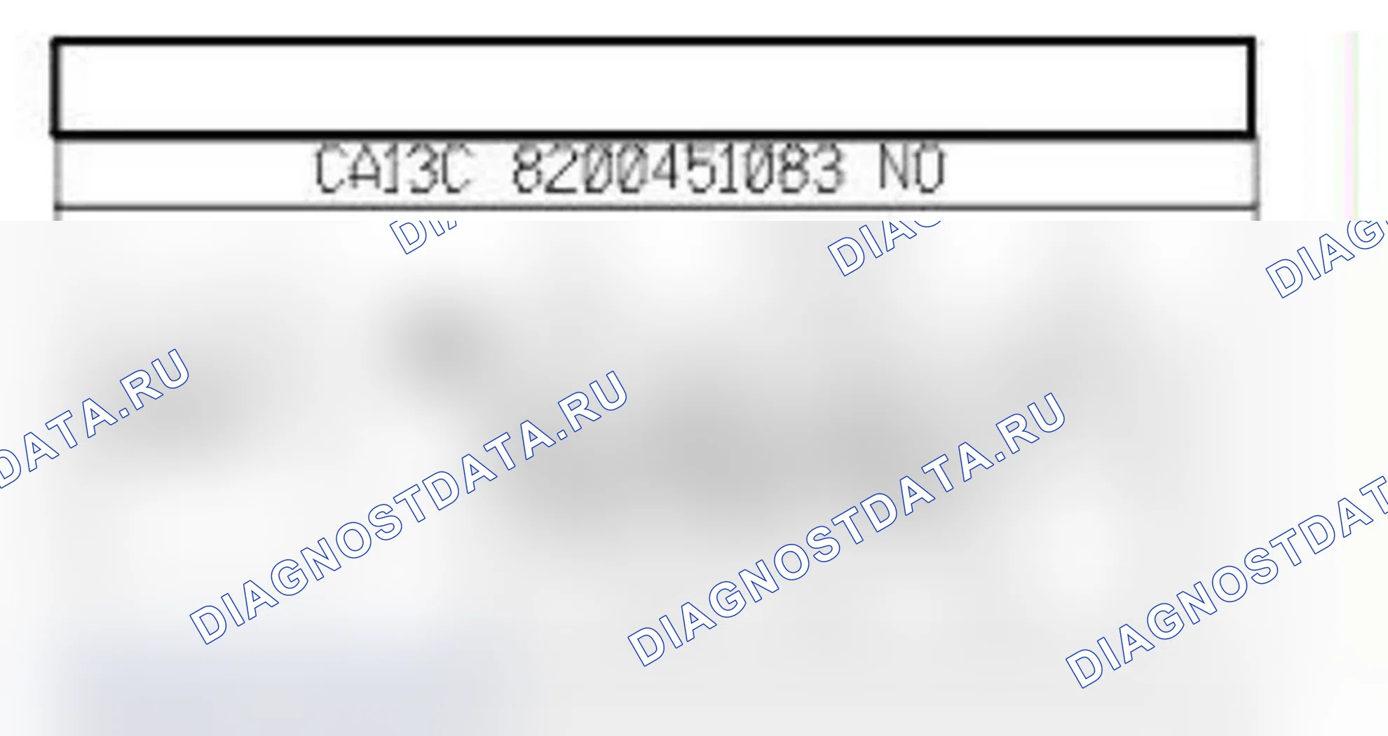 Распиновка разъёма R448 — Соед. разъем ультразв.блока охранной сигнализации и жгута проводов приб. панели. Renault Fluence I
