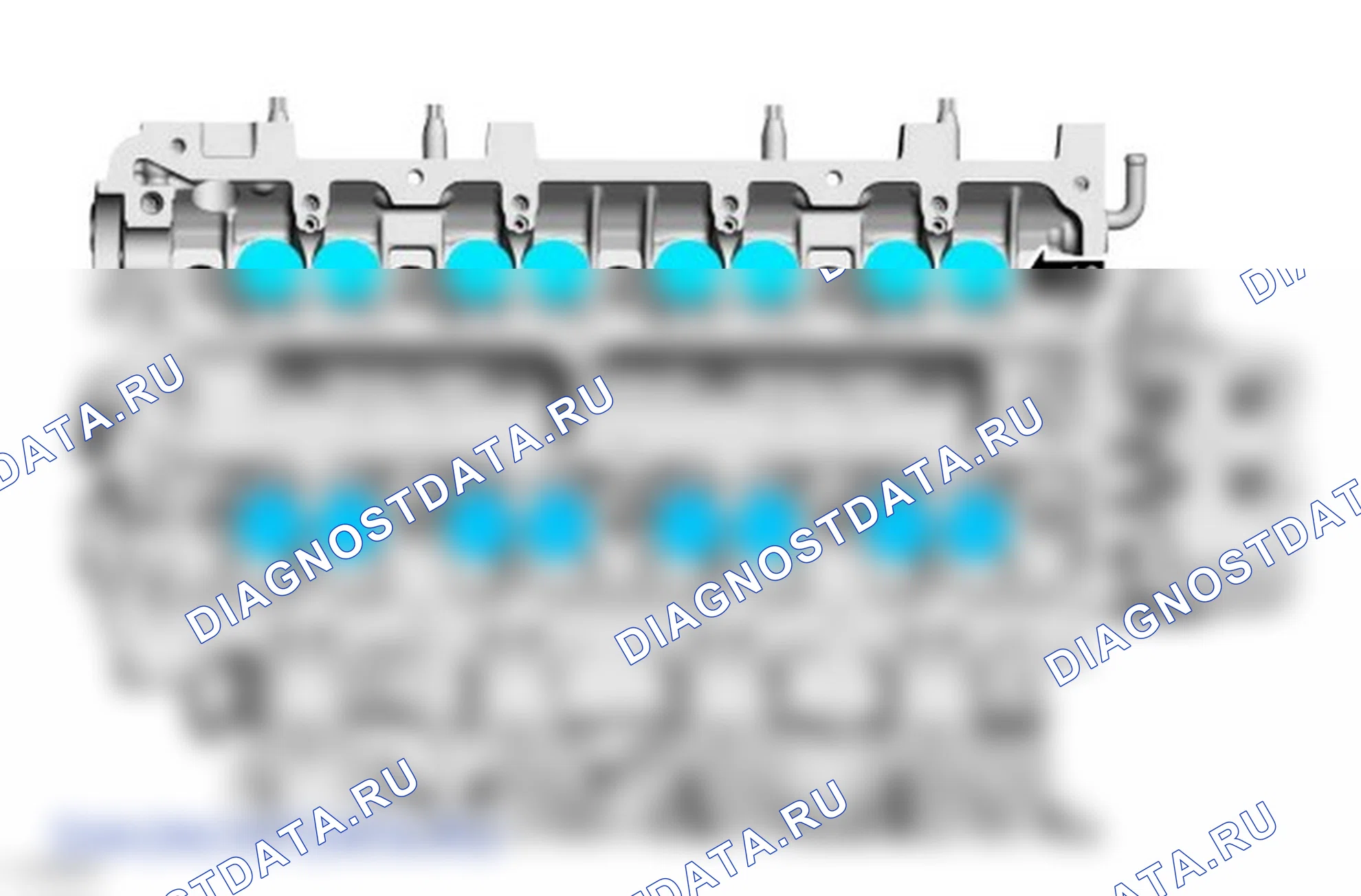 Разборка узла головки цилиндров. Ford B-MAX I