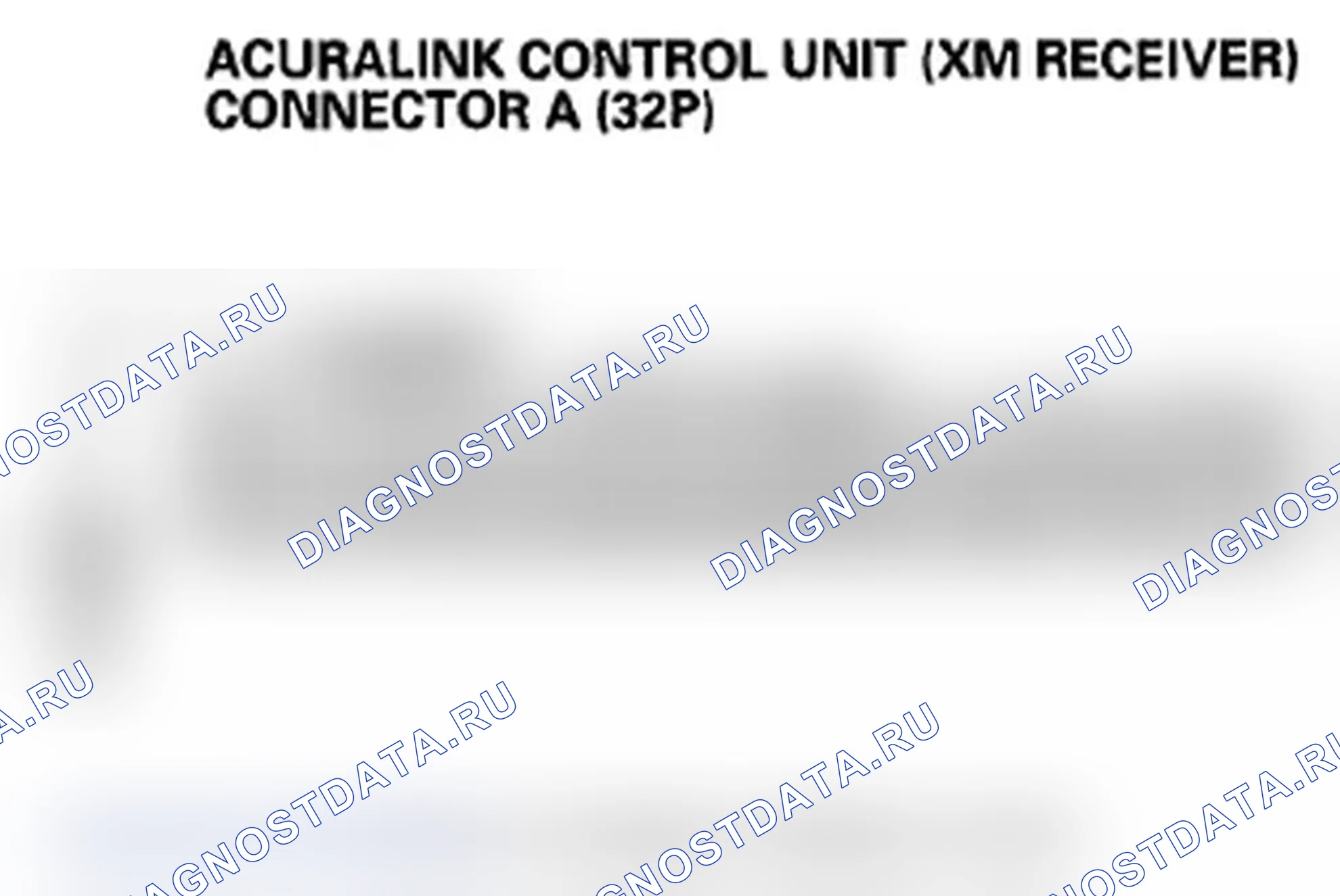 Рис. 148: Память радиосистемы XM (с AcuraLink). Acura RL II рестайлинг