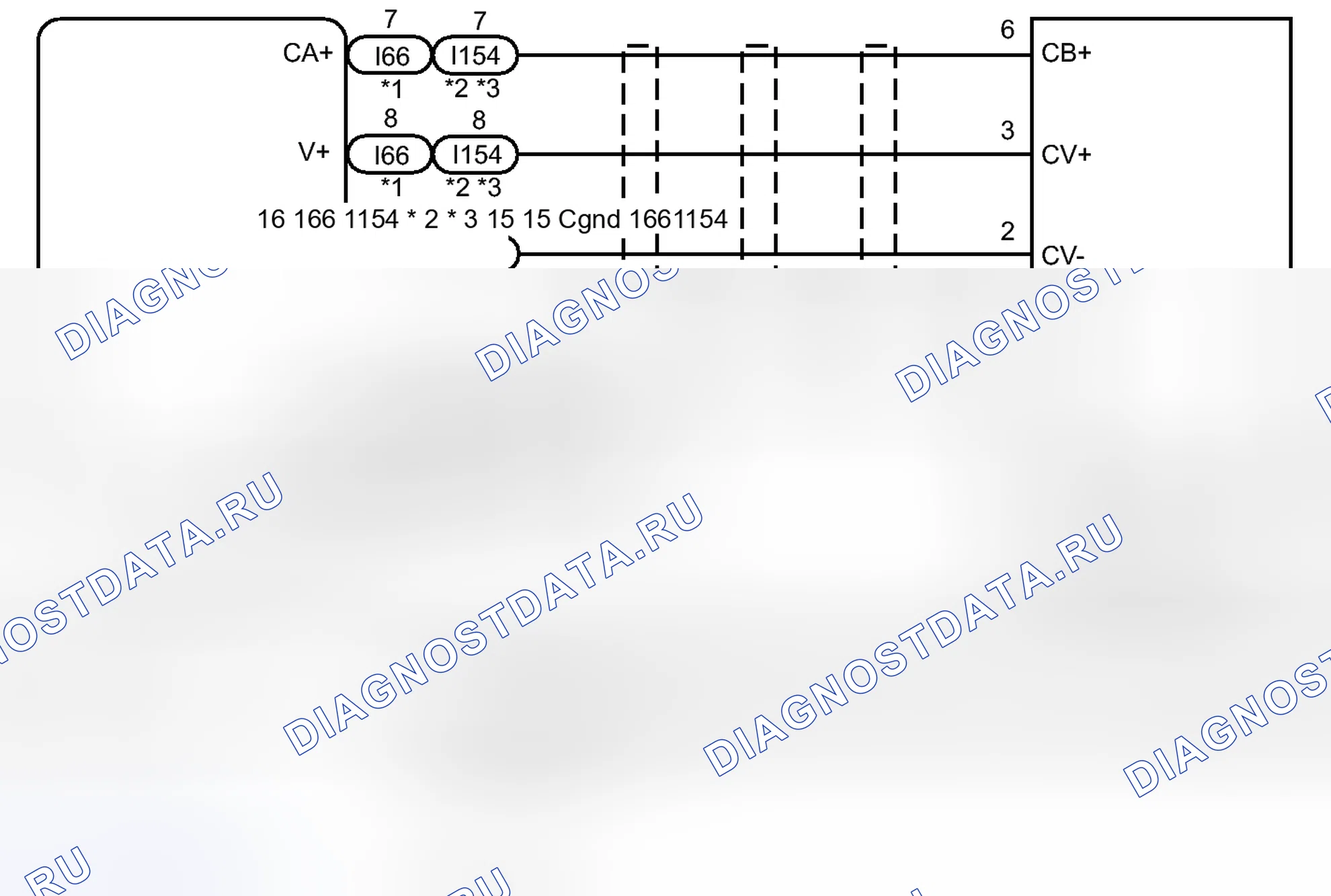 Рис. 152: электросхема. Toyota Camry XV50