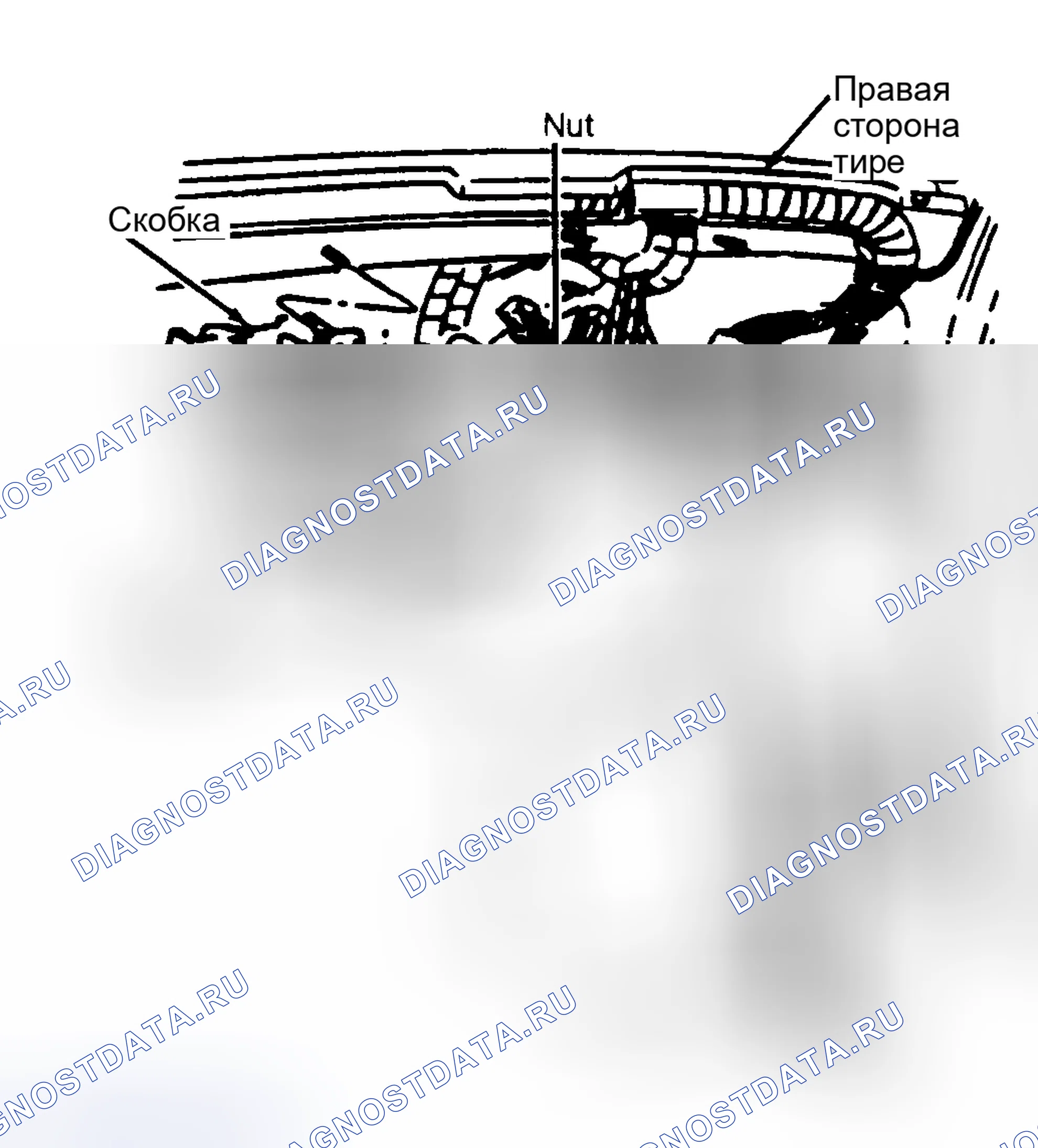 Рис. 1: Демонтаж и монтаж. Hyundai Trajet I рестайлинг