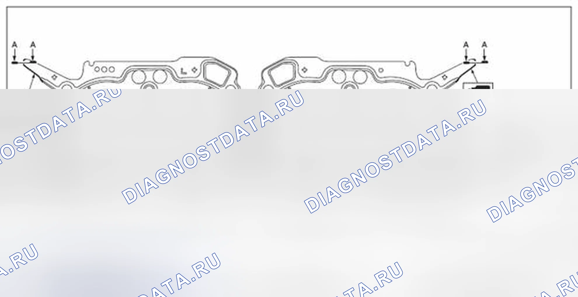 Рис. 996: ГОЛОВКА ЦИЛИНДРОВ ЛЕВ.. Subaru Impreza WRX GE рестайлинг