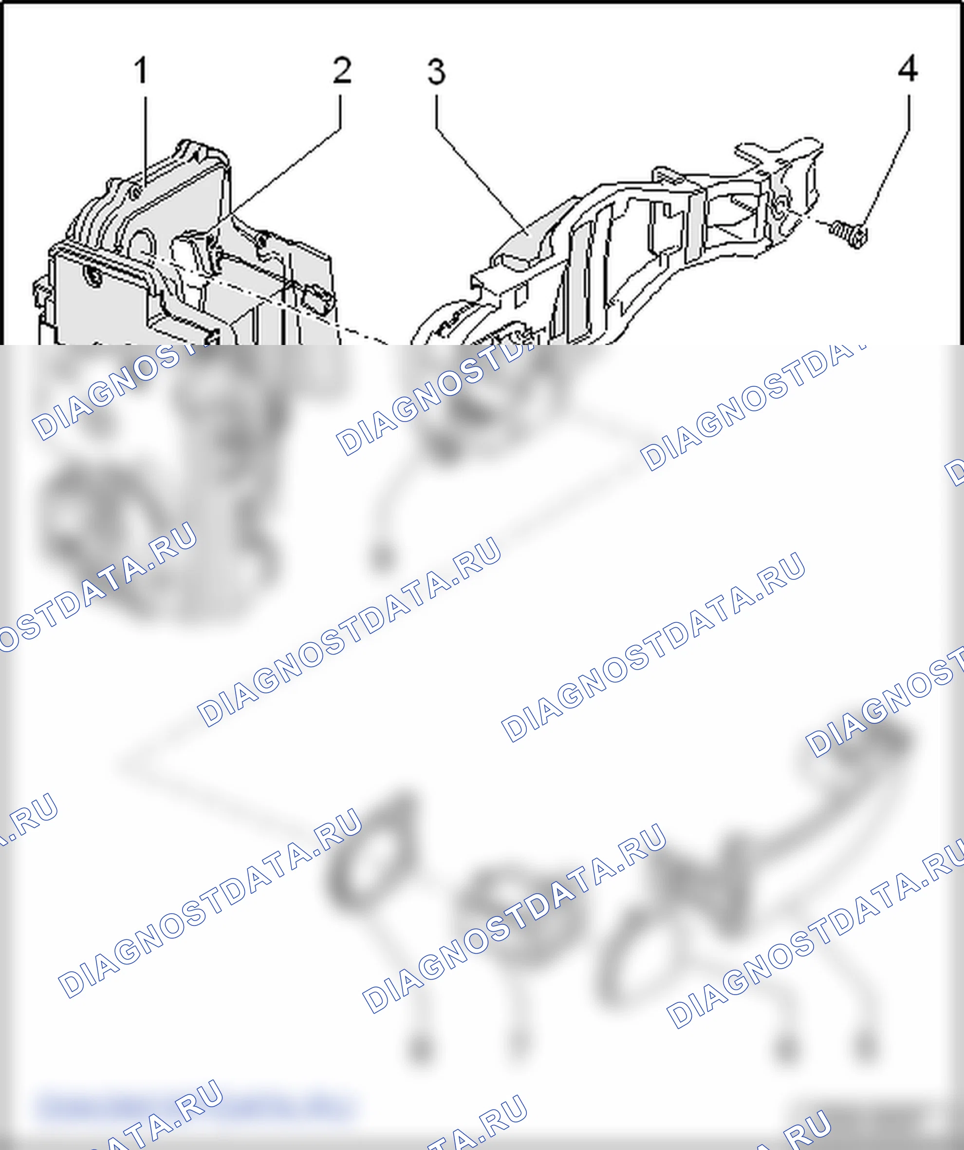 Замки и запоры. SEAT Altea I