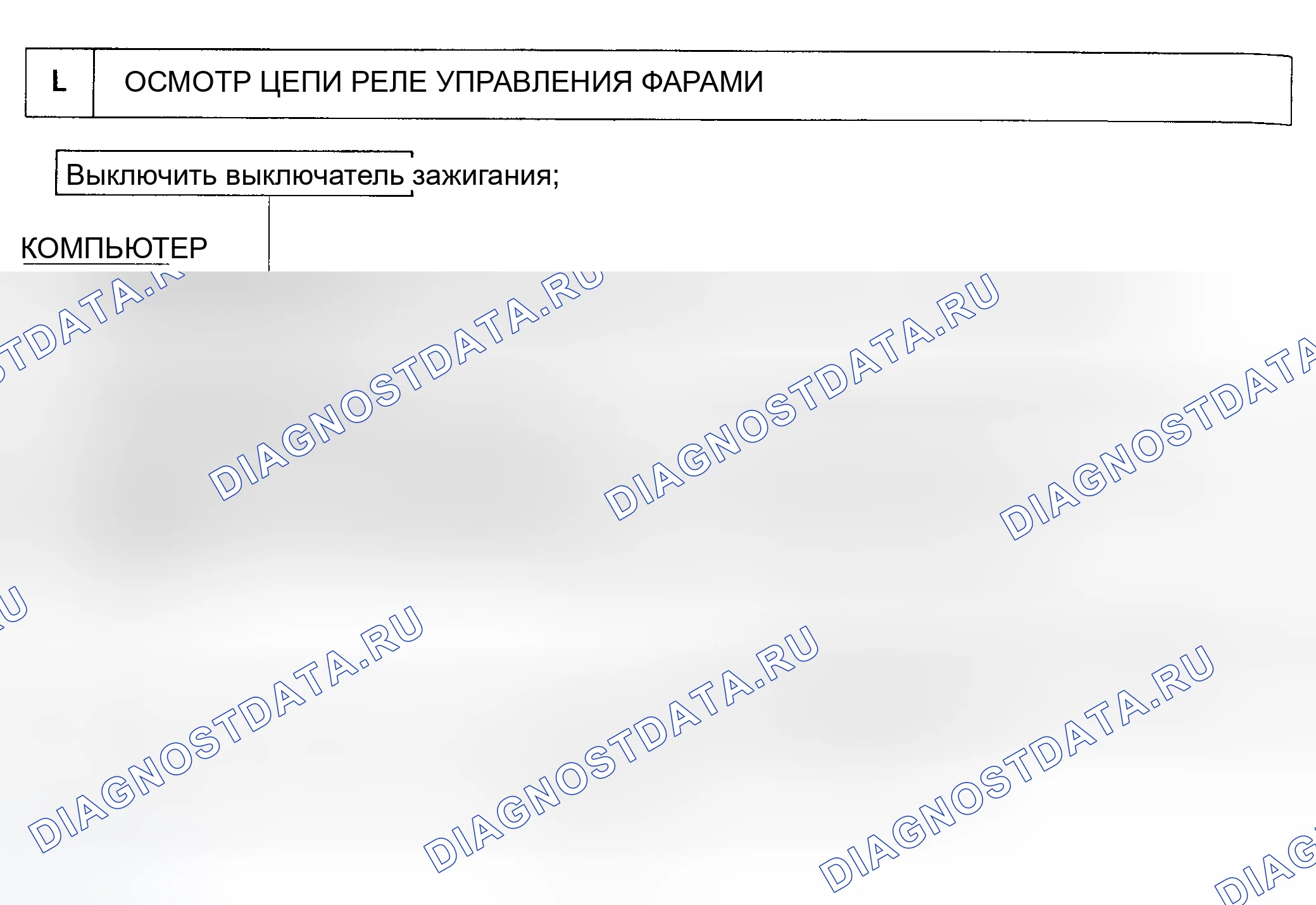 Рис. 20: ИСПЫТАНИЕ L: ФАРЫ НЕ МИГАЮТ, ДАЖЕ ЕСЛИ СРАБОТАЛА СИСТЕМА ПРЕДОТВРАЩЕНИЯ УГОНА. Toyota Corolla VI