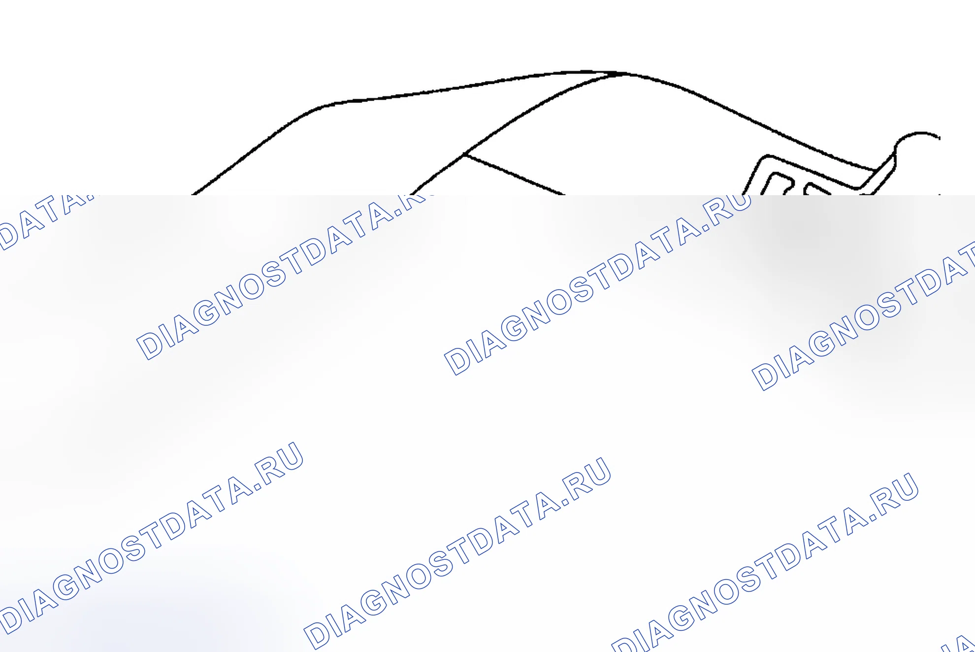 Рис. 41: ШПУНТ РЕМНЯ БЕЗОПАСНОСТИ, ПОВОРАЧИВАЕМЫЙ НА РЕМНЕ. Mazda Tribute I рестайлинг