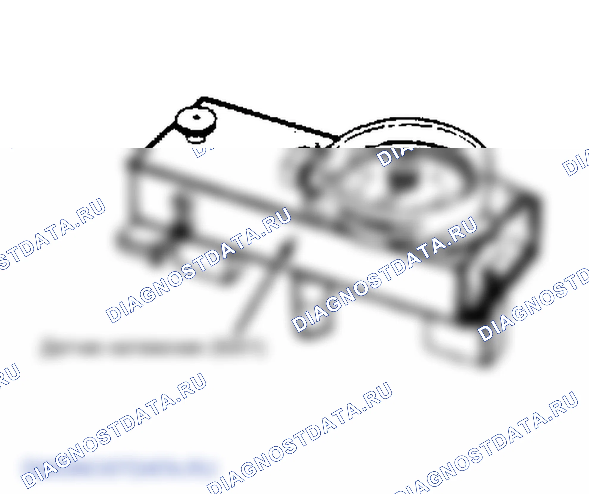 Рис. 4: Регулировка механической части двигателя. Porsche 944 I