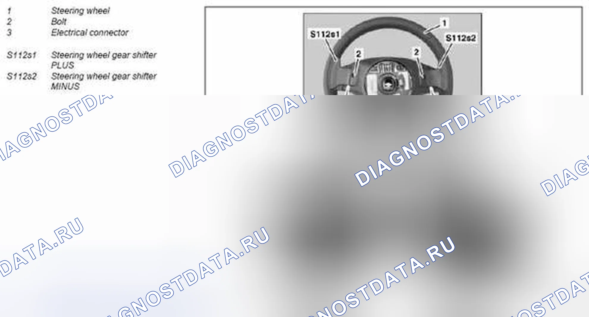 Рис. 15: Снятие / установка переключателя лопастей на рулевом колесе - AR46.10-P-8001MCC. Kia Soul I