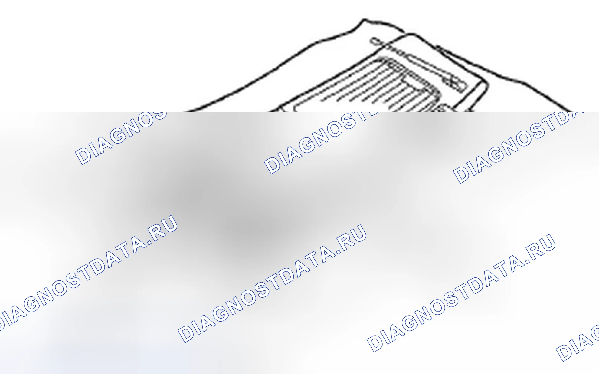 Рис. 35: Замена формовки заднего окна. Honda Pilot II