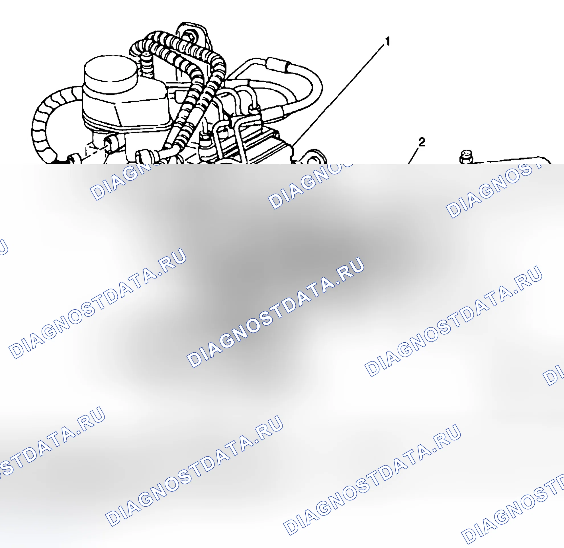 Рис. 51: Виды компонентов ABS. Buick Regal IV