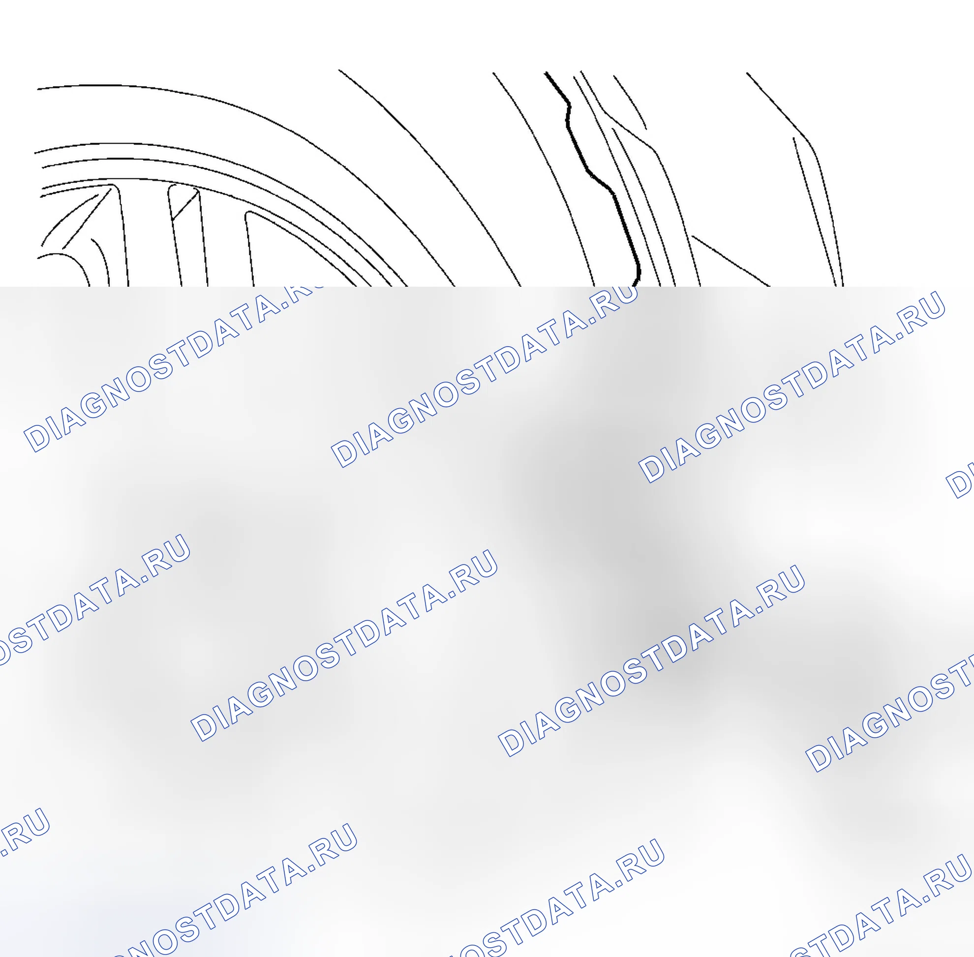 Рис. 13: FASCIA-задний. Dodge Magnum I рестайлинг