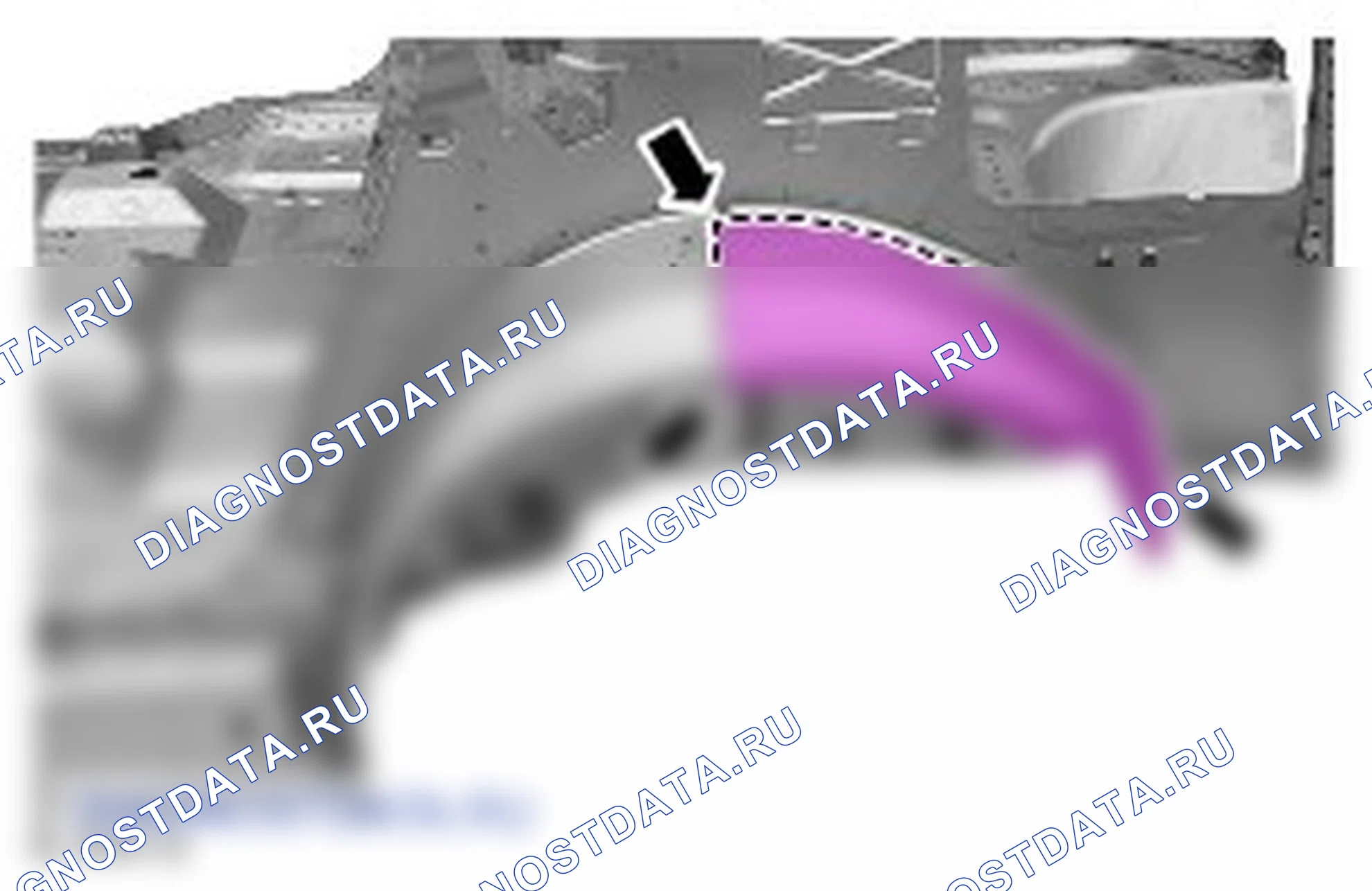 Как снять и установить полусекцию задней наружной колесной арки. Ford S-MAX I