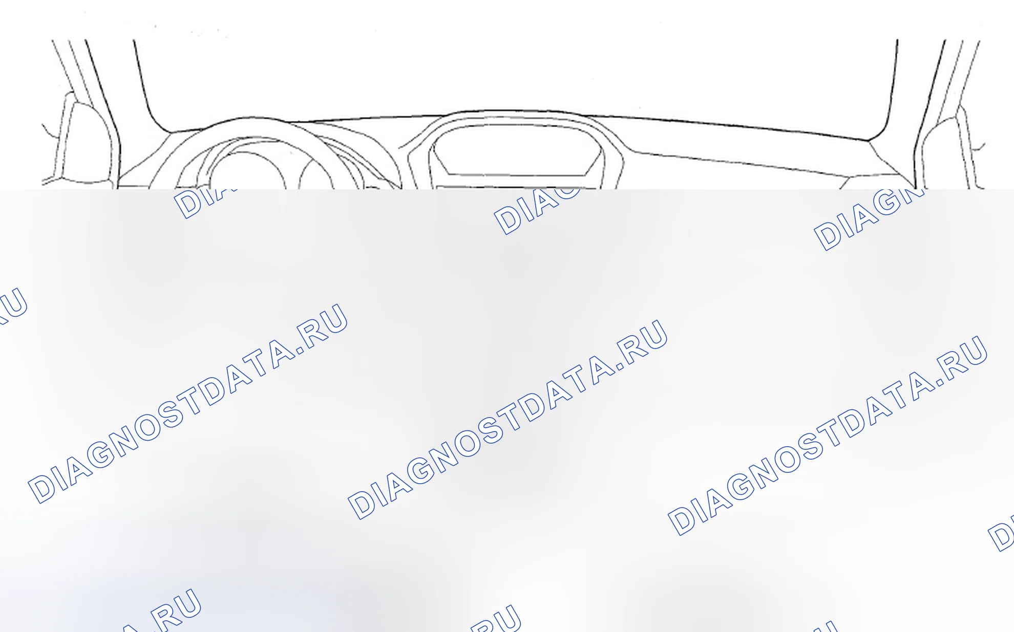 Рис. 19: Указатель расположения компонентов. Acura ZDX I