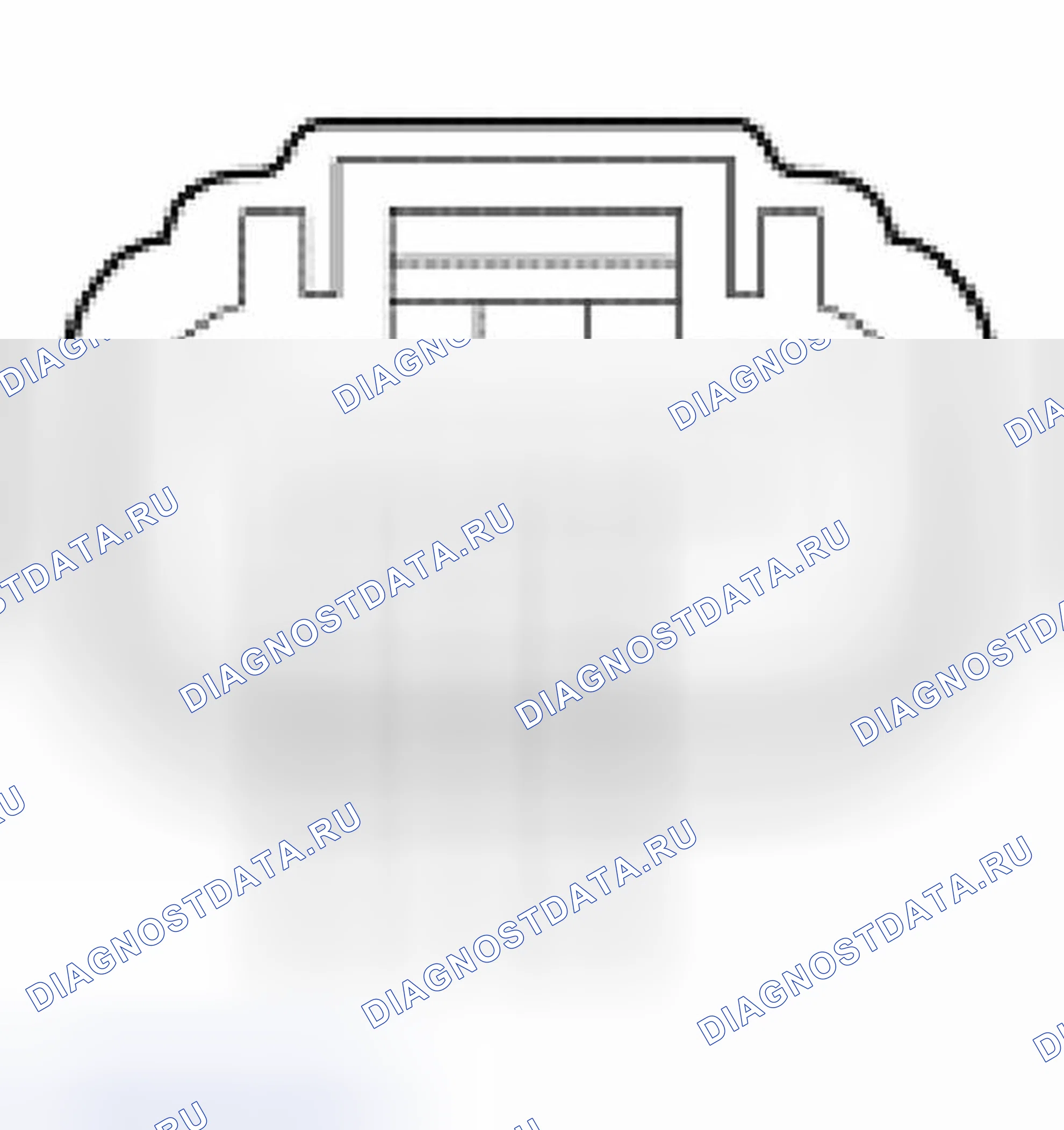 Рис. 188: Датчик помощи при парковке C4191. Hyundai ix25 II