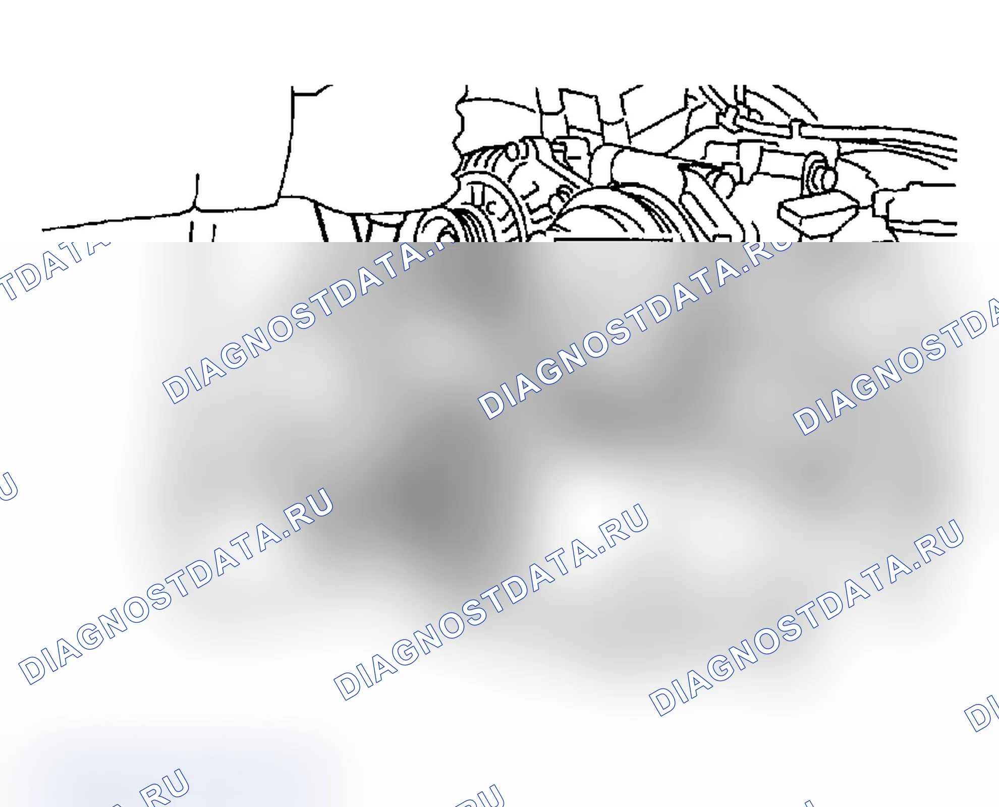 Рис. 430: ДЕМОНТАЖ. Subaru Impreza WRX GD/GG рестайлинг