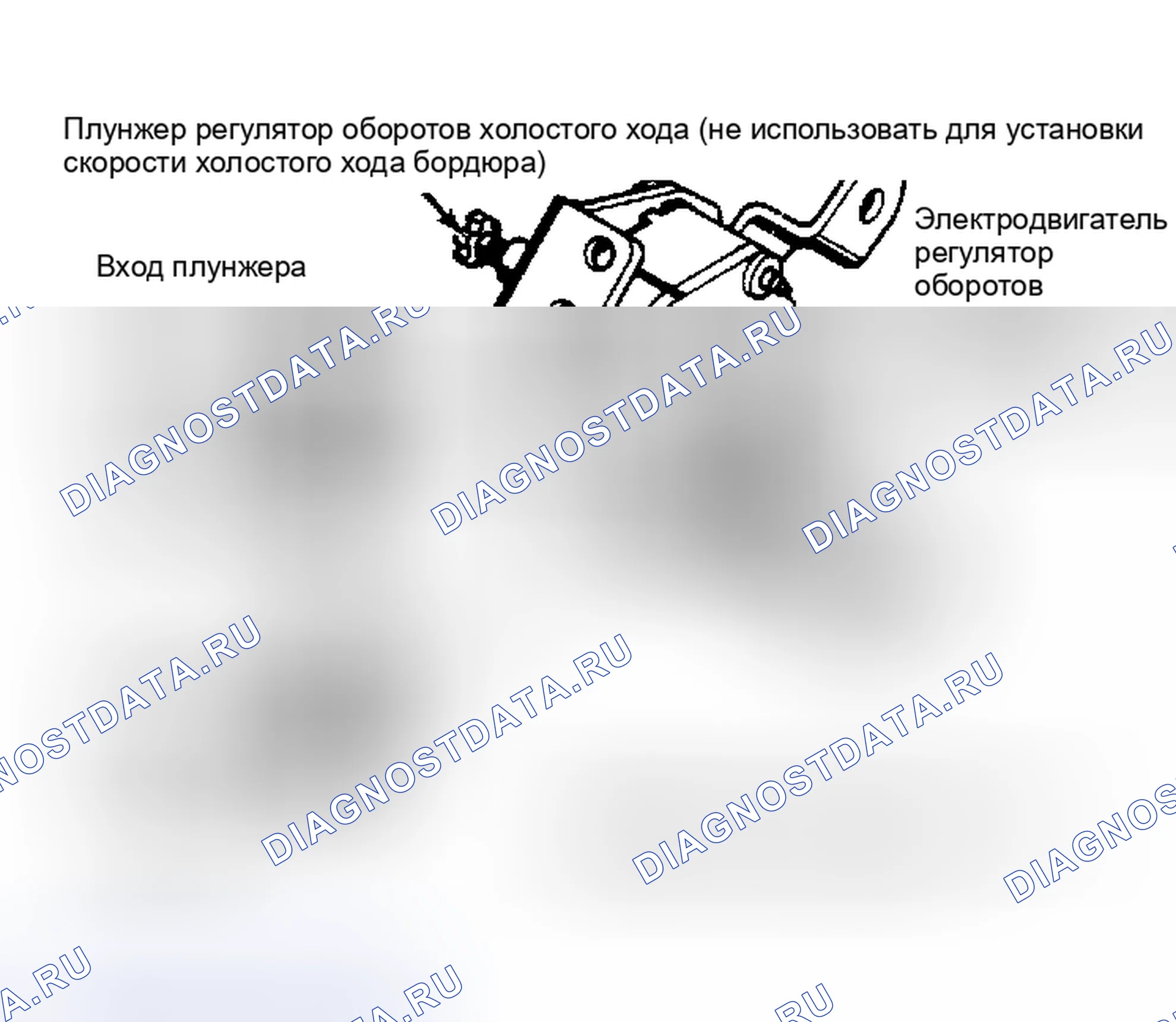 Рис. 22: Соединения двигателя регулятор оборотов холостого хода. Chevrolet Pickup C10 