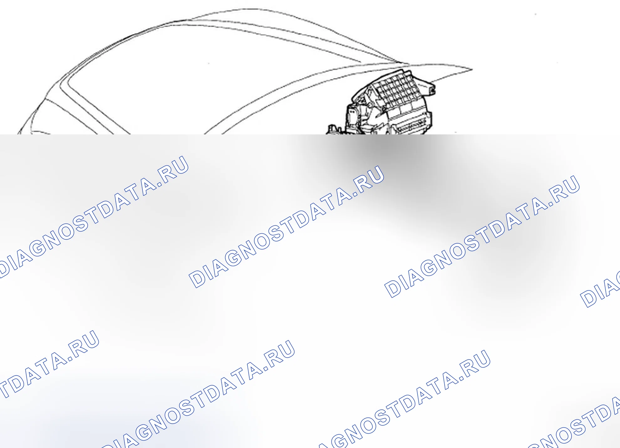 Рис. 51: РАСПОЛОЖЕНИЕ КОМПОНЕНТОВ. Hyundai Sonata V рестайлинг