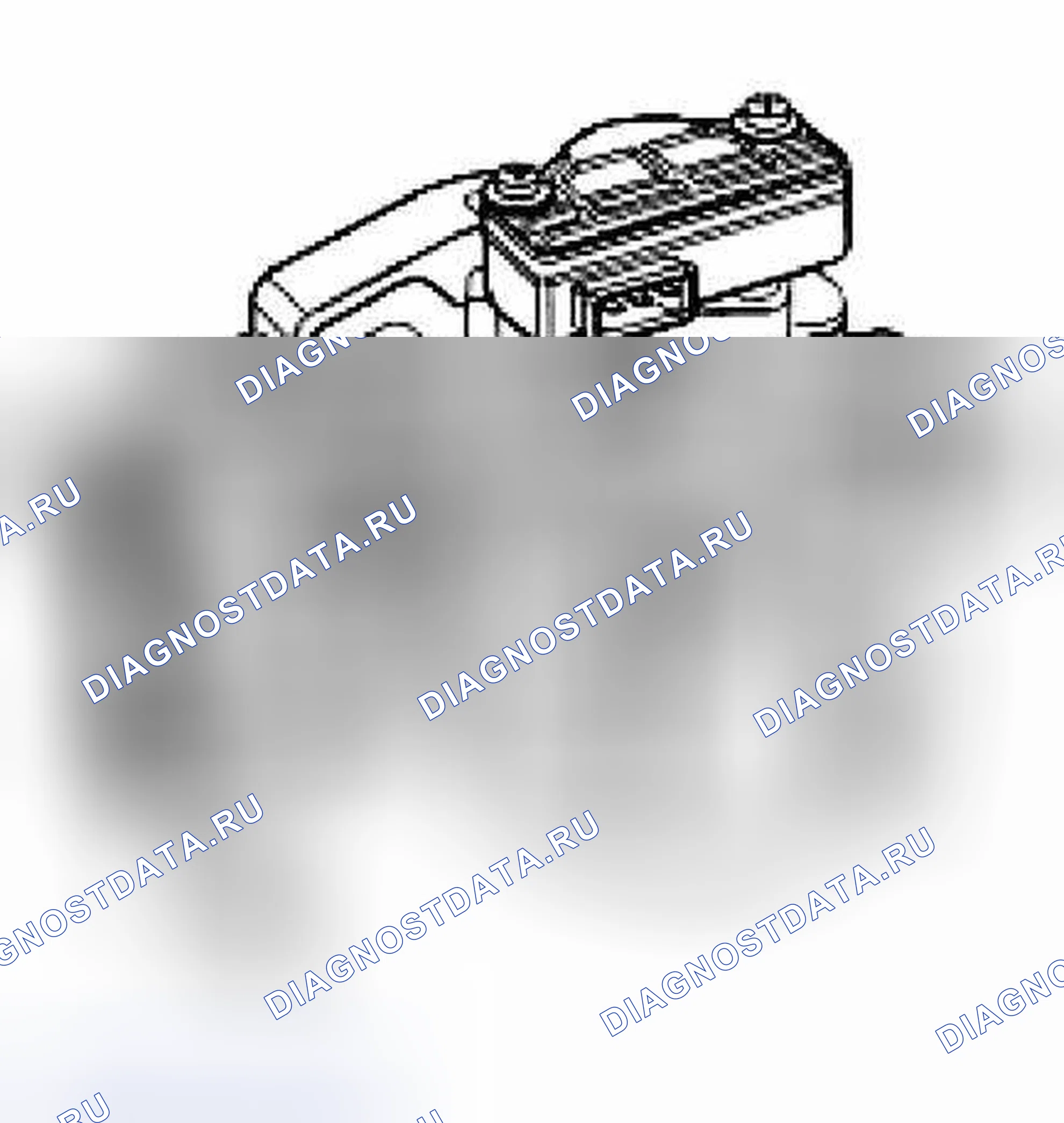 Рис. 466: Идентификация вспомогательного дросселя. BMW Z3 E36