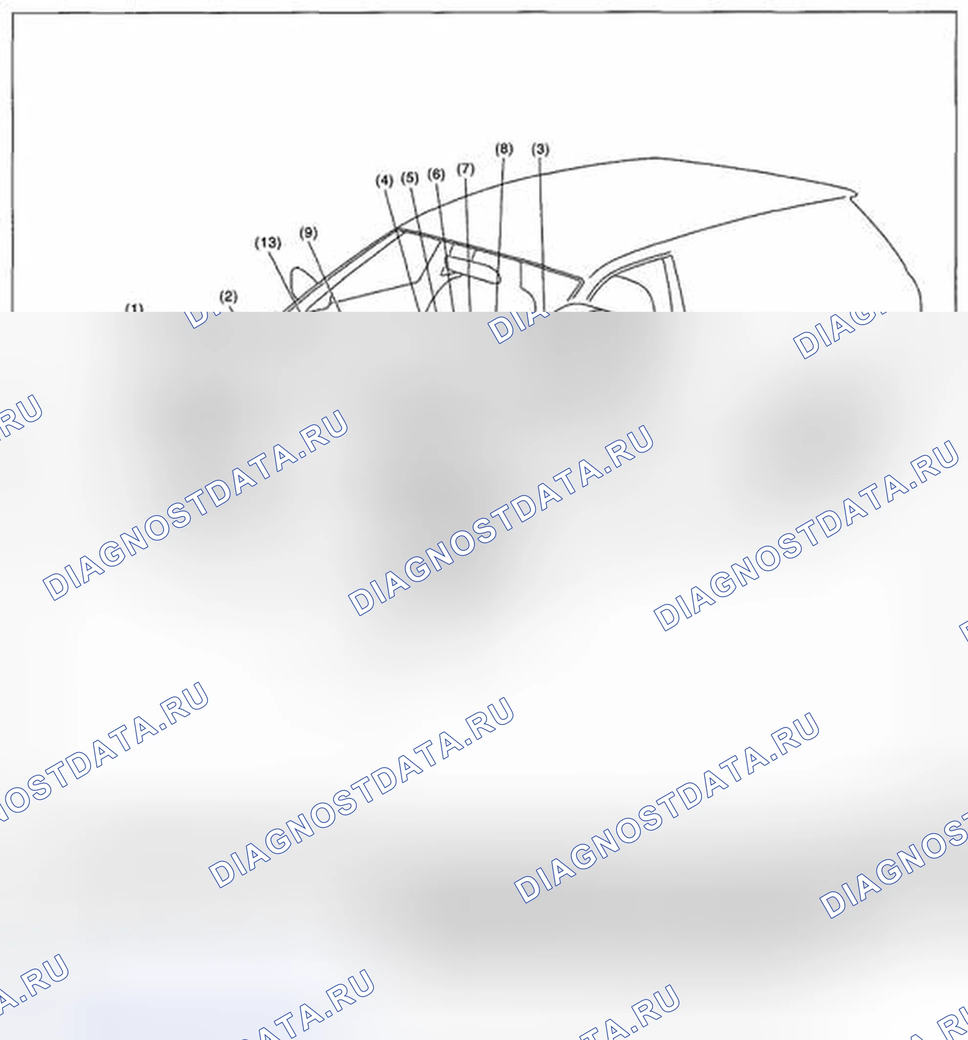 Рис. 17: РАСПОЛОЖЕНИЕ. Subaru Legacy BM/BR