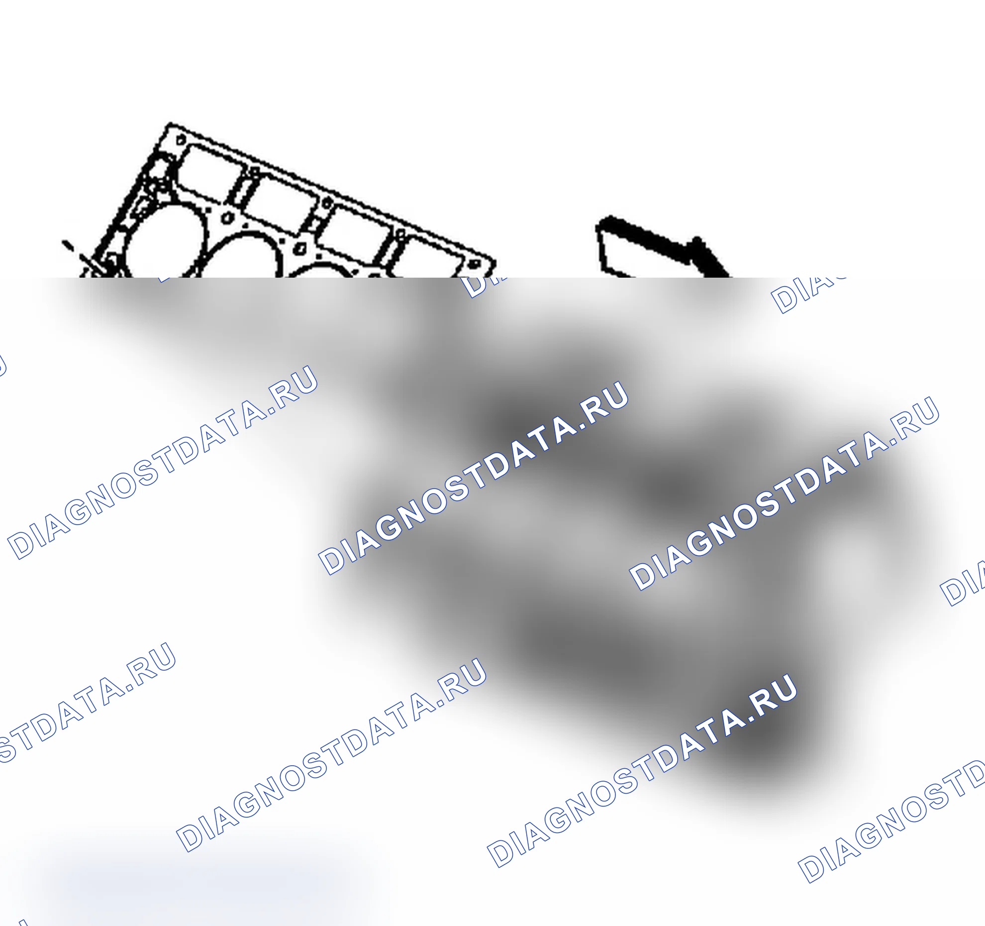 Рис. 625: Снятие головки цилиндров - справа. Chevrolet Silverado 1500 