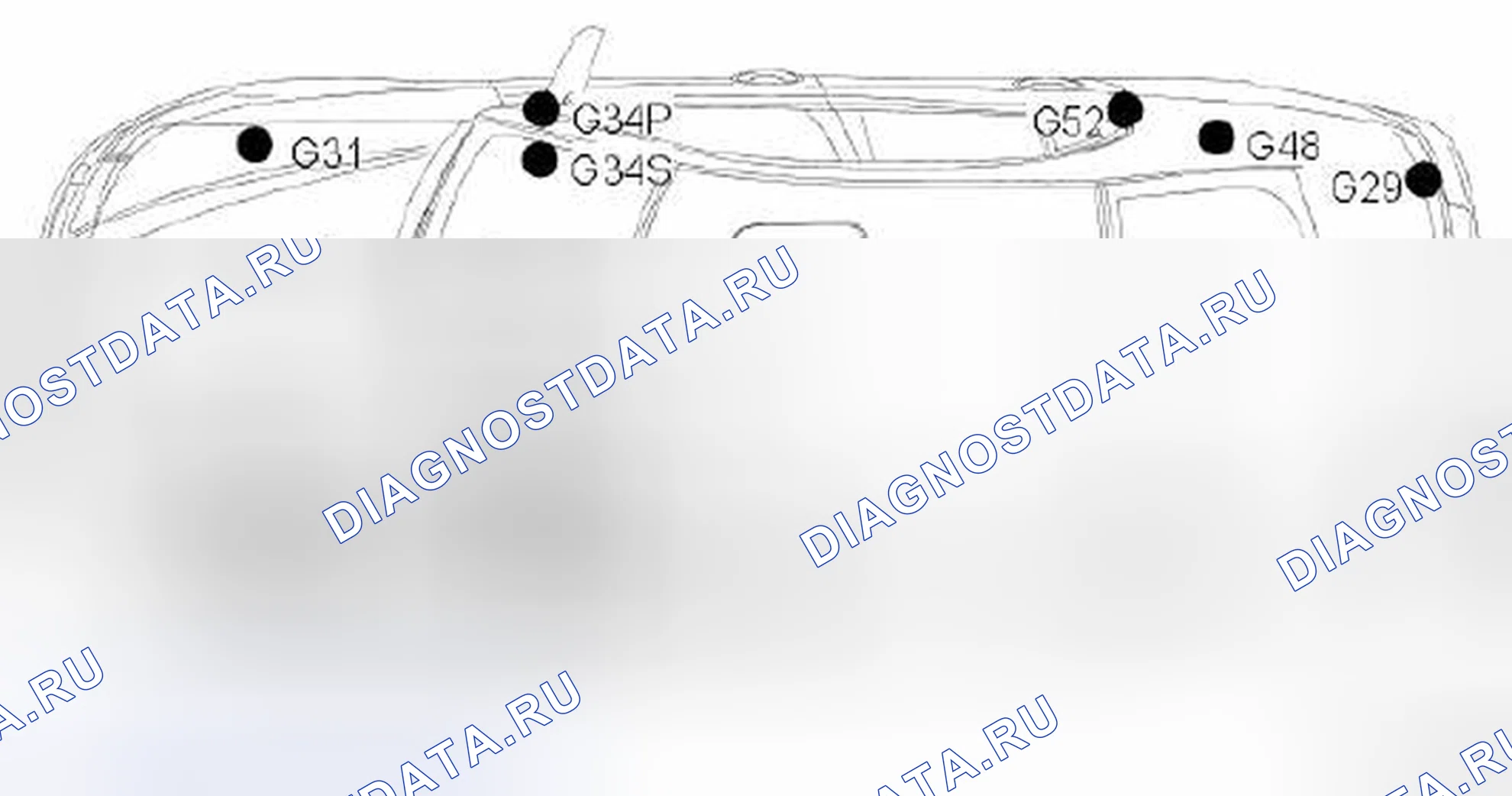 Рис. 273: Точки массы. Saab 9-3 II