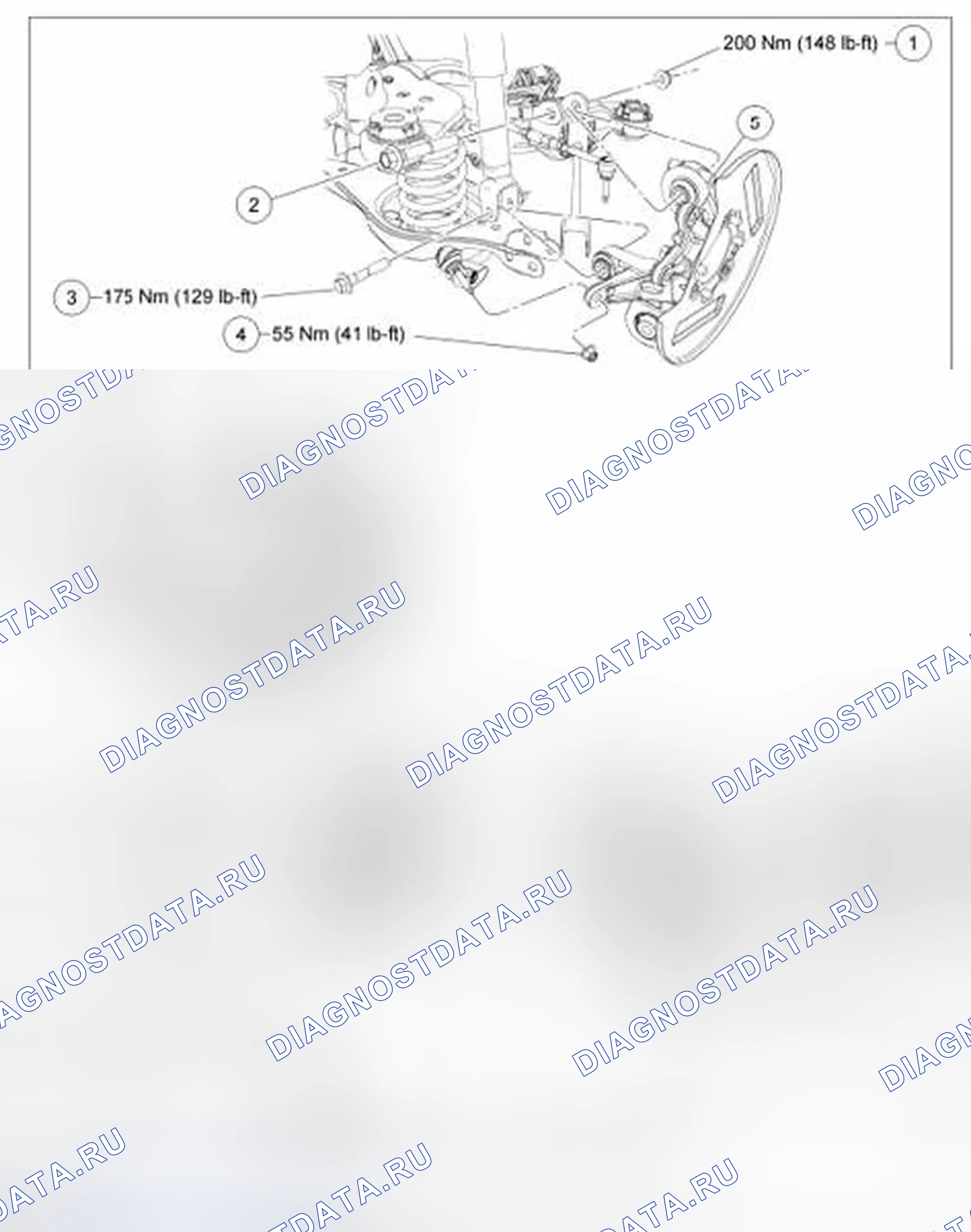 Рис. 14: Поворотный кулак - передний привод (Fwd). Ford Taurus VI