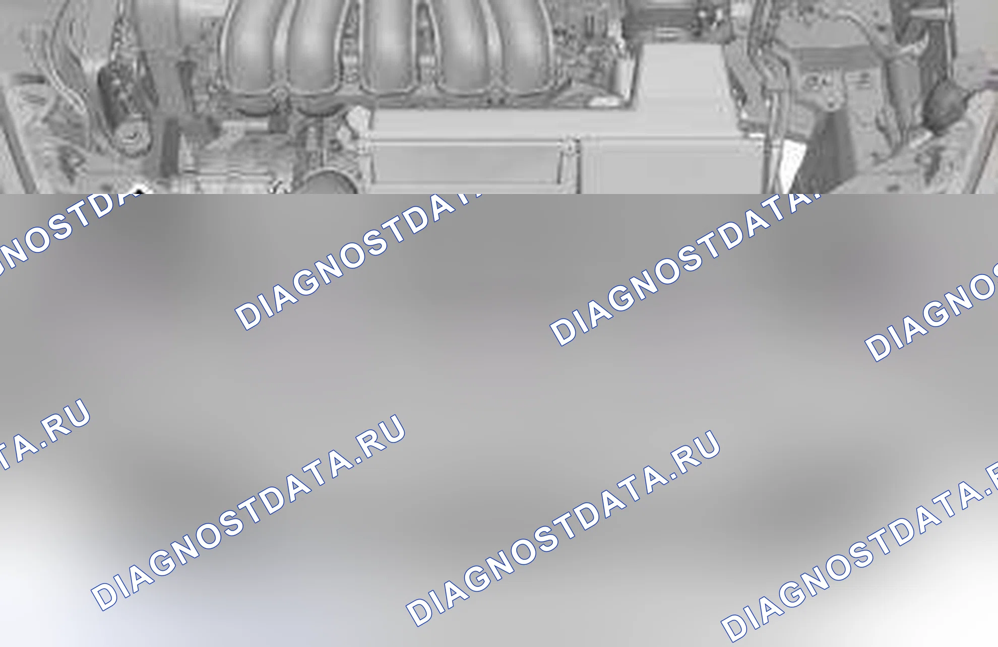 Рис. 401: Винты крепления бампера на передней раме. Volvo V70 II рестайлинг