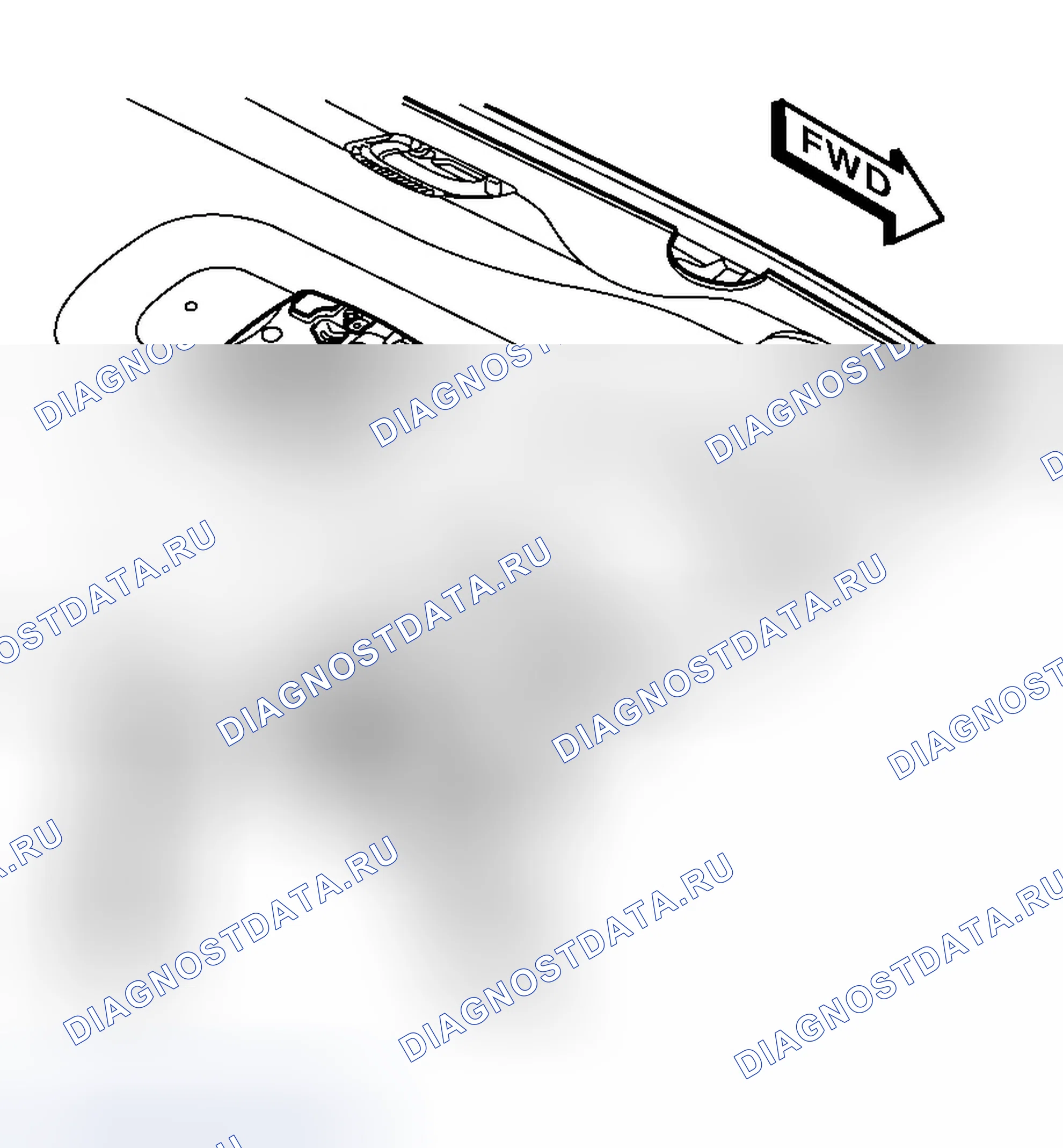 Рис. 7: ДЕМОНТАЖ. Dodge Grand Caravan IV