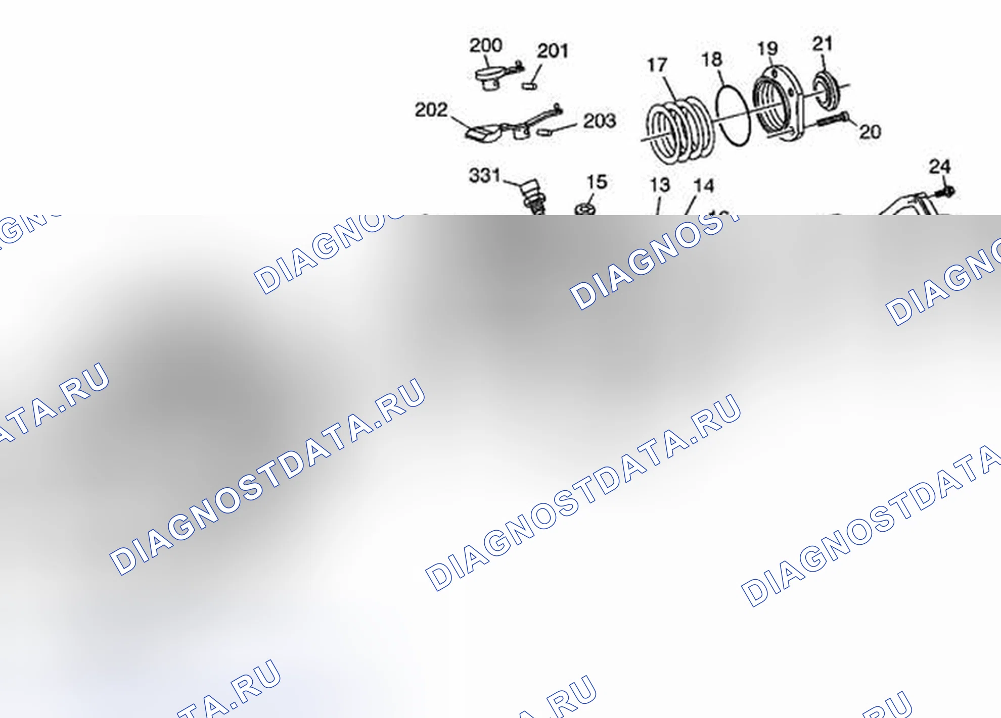Рис. 27: Виды компонентов ручной коробки передач. Kia Rio III