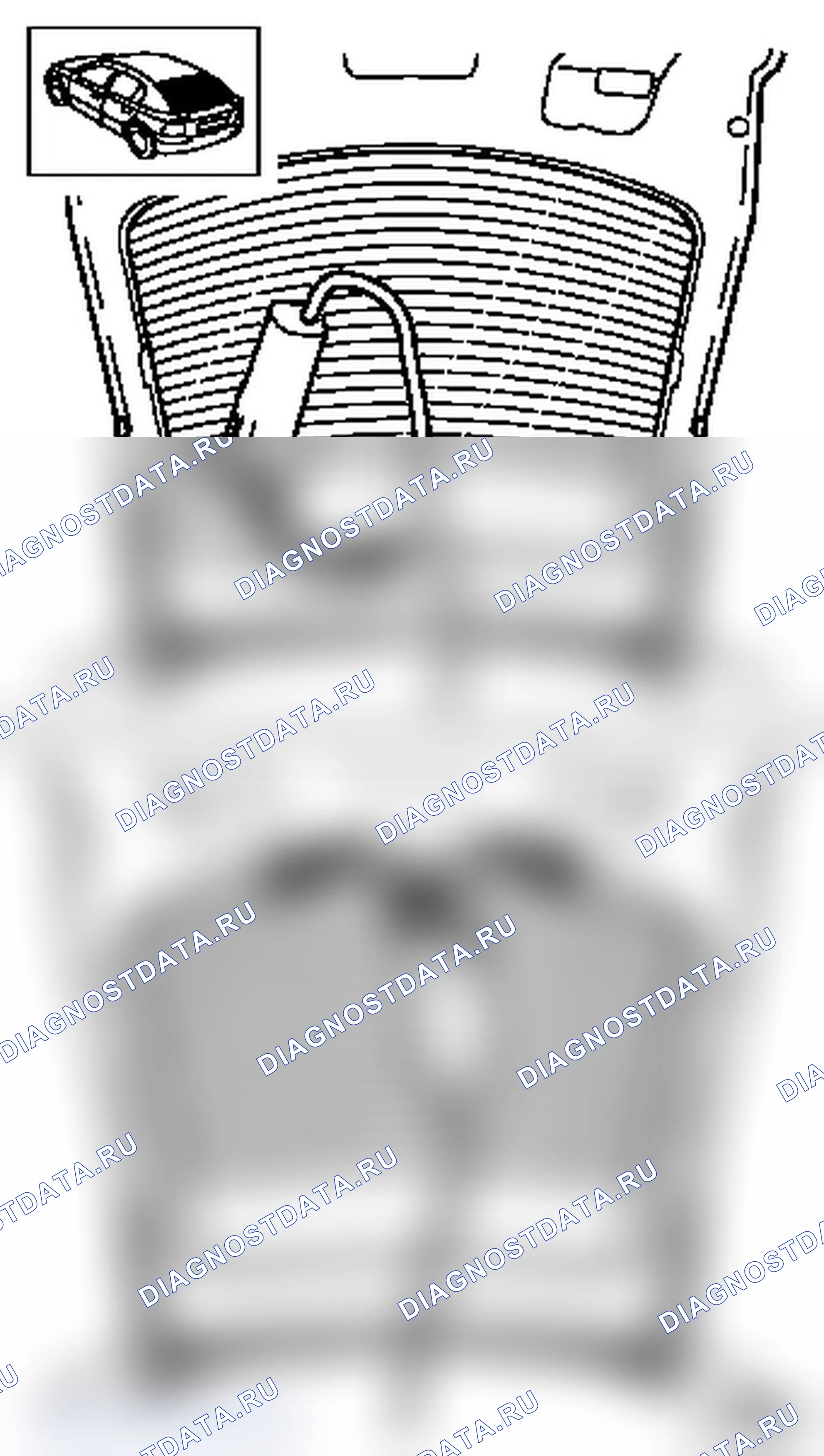 Демонтаж и установка стекла в задней двери (модель F08, F48). Opel Astra G