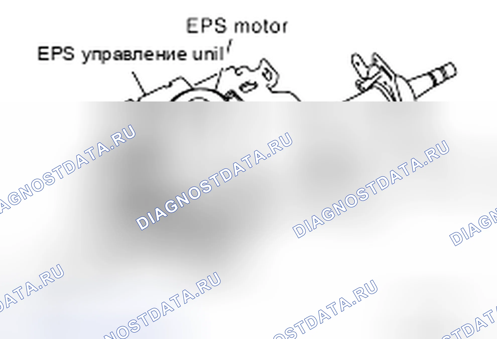 Рис. 6: БЛОК УПРАВЛЕНИЯ EPS. Honda UR-V I