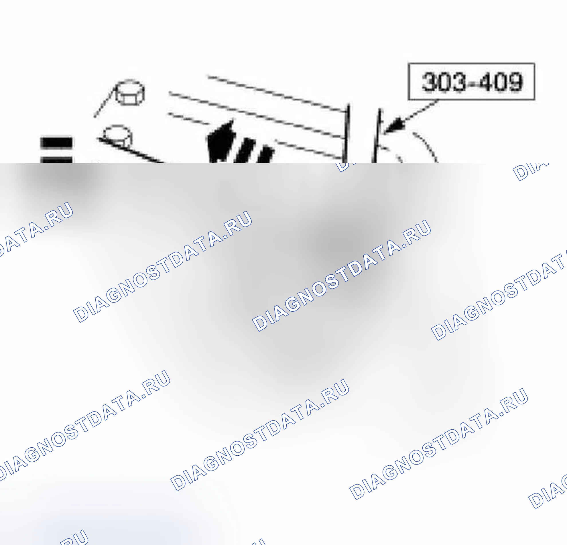 Рис. 301: Поз. 32: Разборка входного фланцевого уплотнения Примечание. Ford Pickup F150 