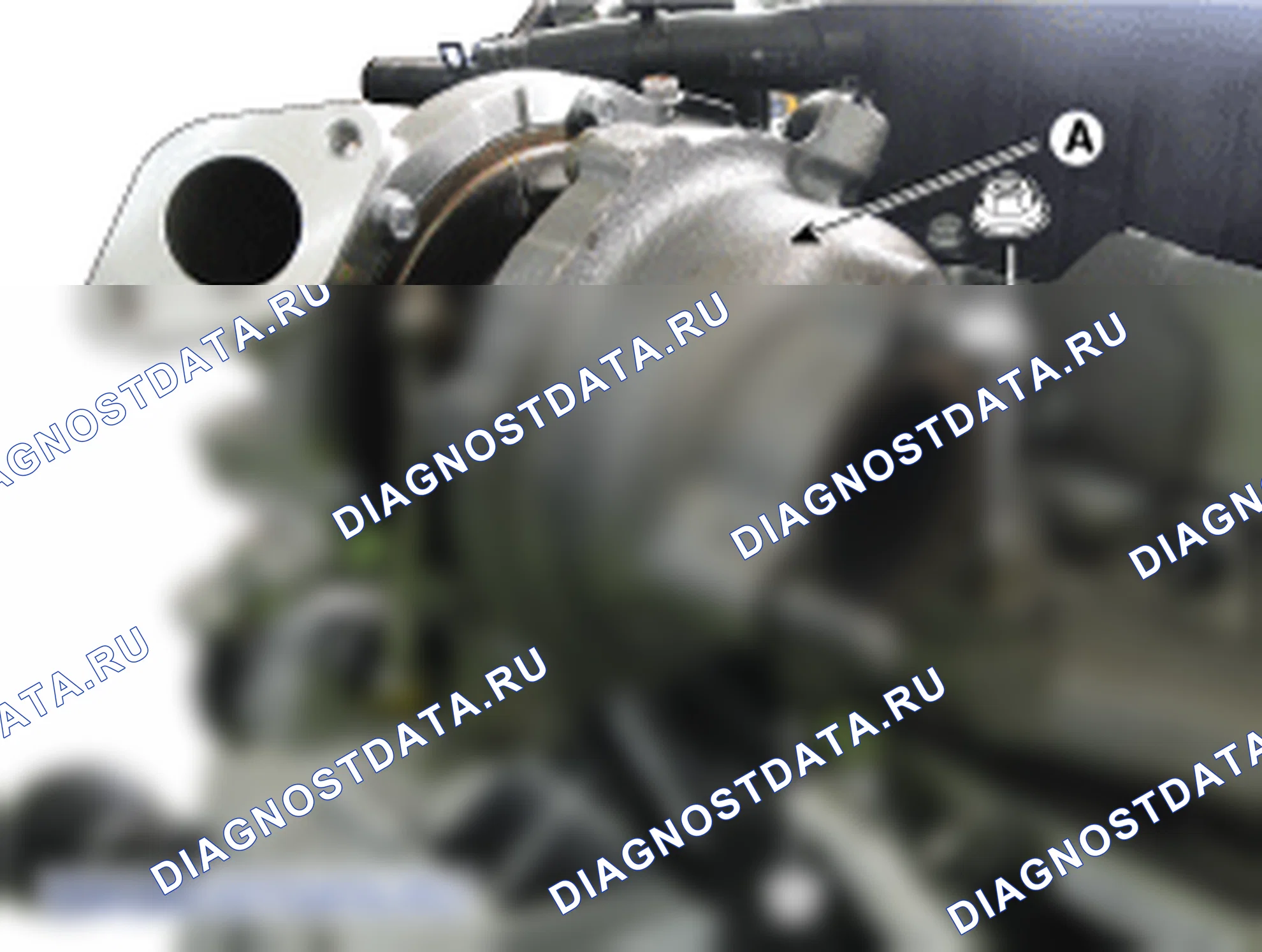 Снятие турбокомпрессора. Hyundai ix35 EL