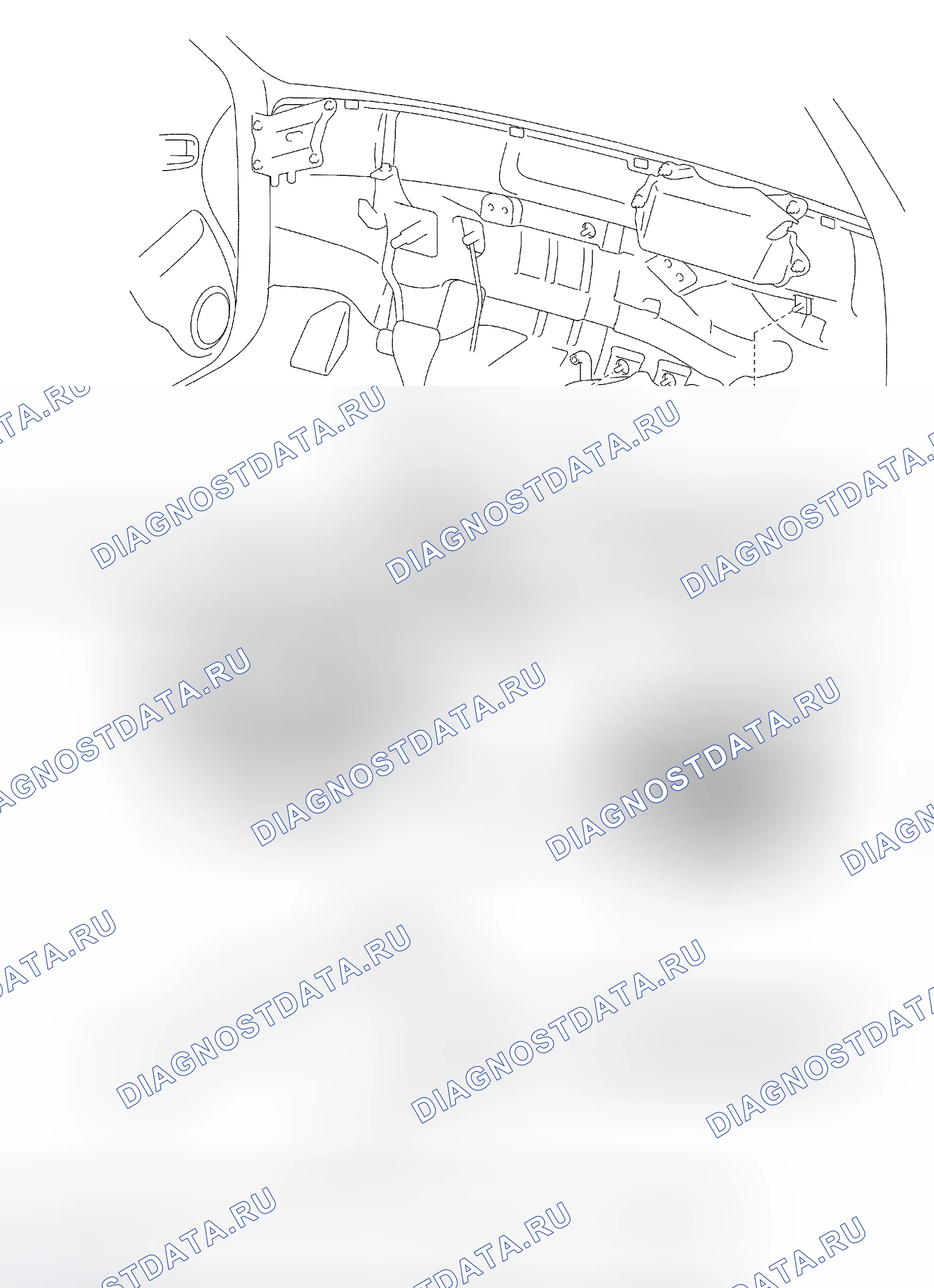 Рис. 136: КОМПОНЕНТЫ. Toyota RAV4 II рестайлинг