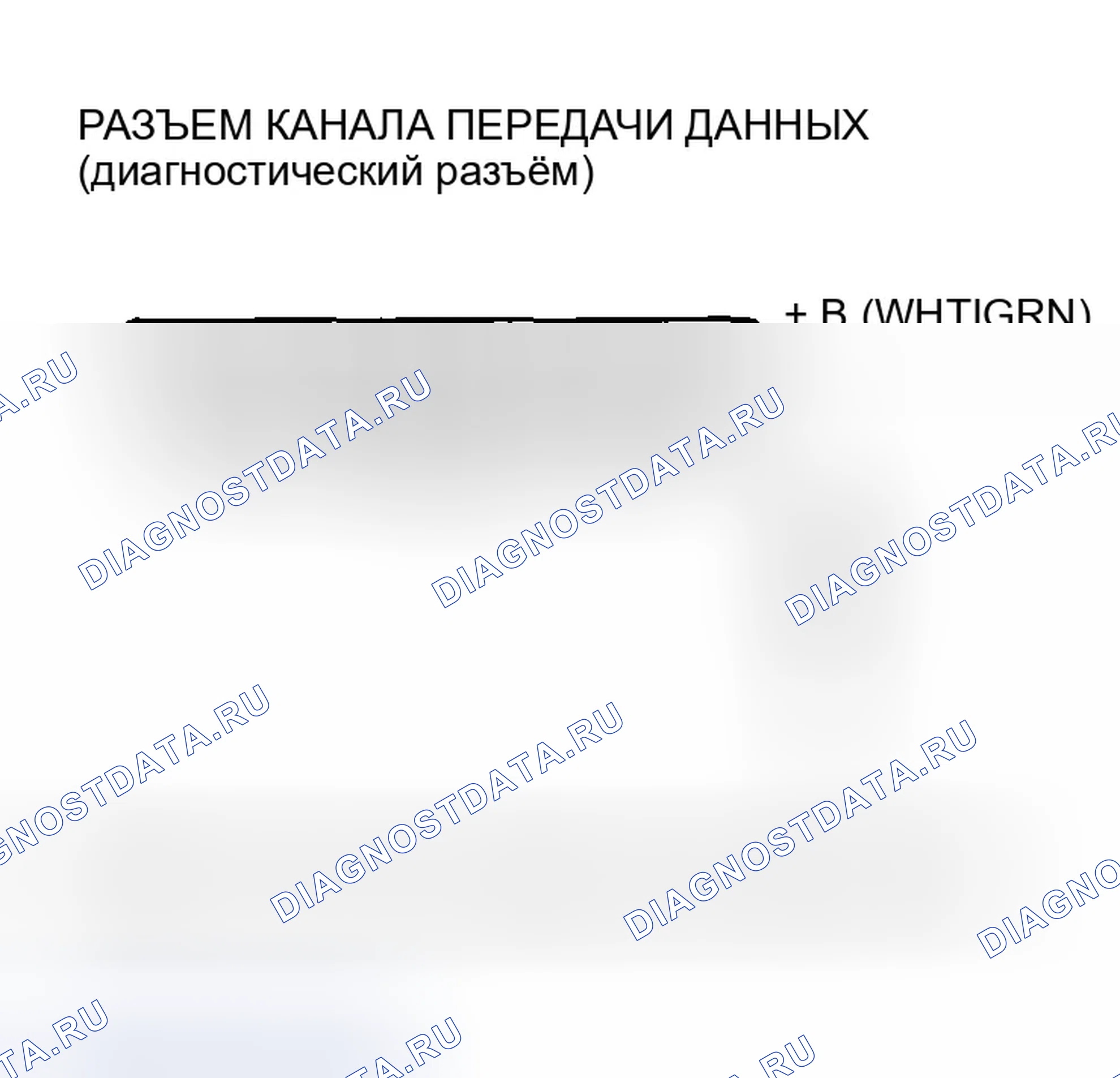 Рис. 490: Поиск и устранение неисправностей в цепи диагностический разъём. Honda Accord VII рестайлинг
