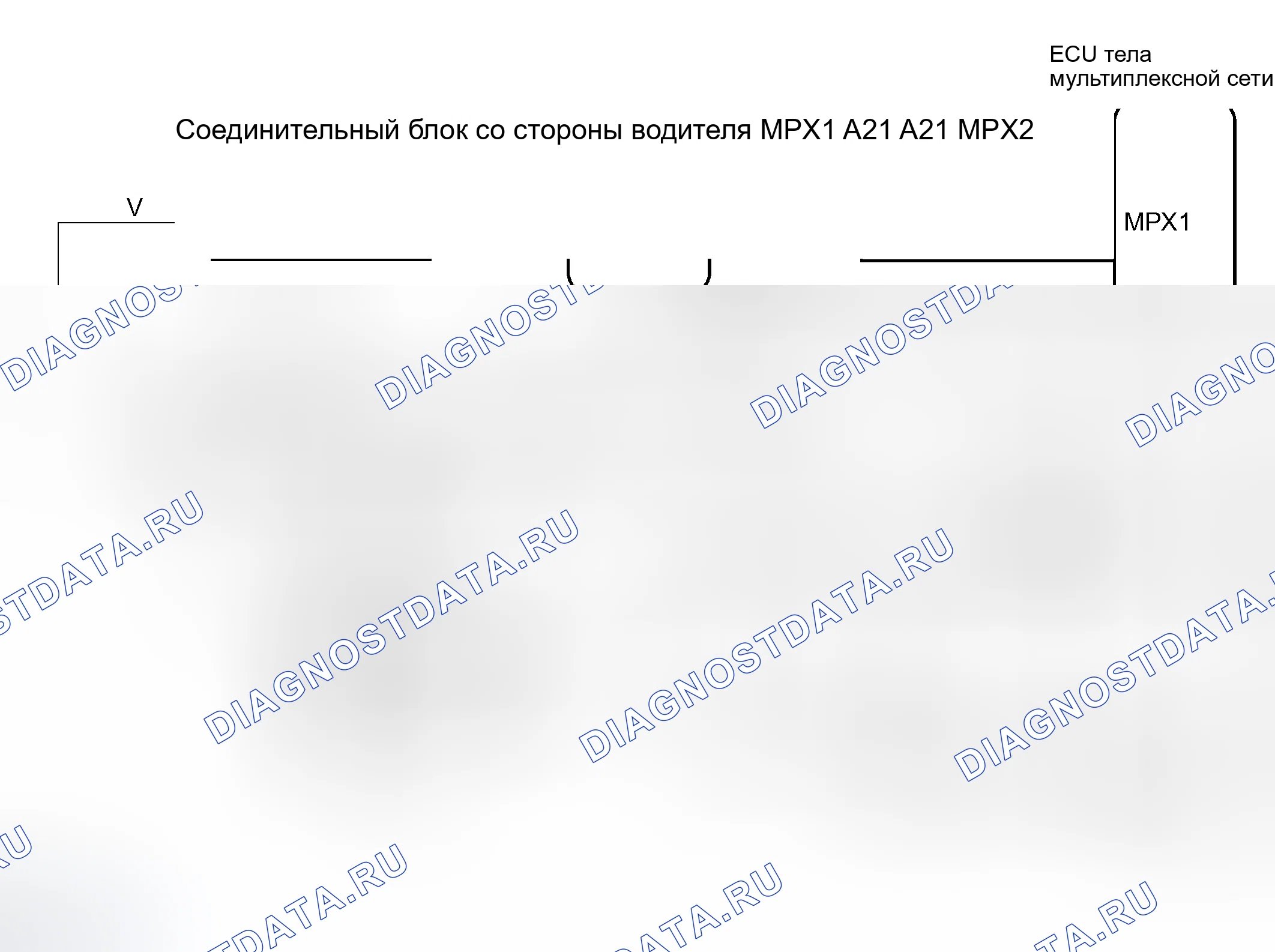 Рис. 39: электросхема. Toyota Sienna II
