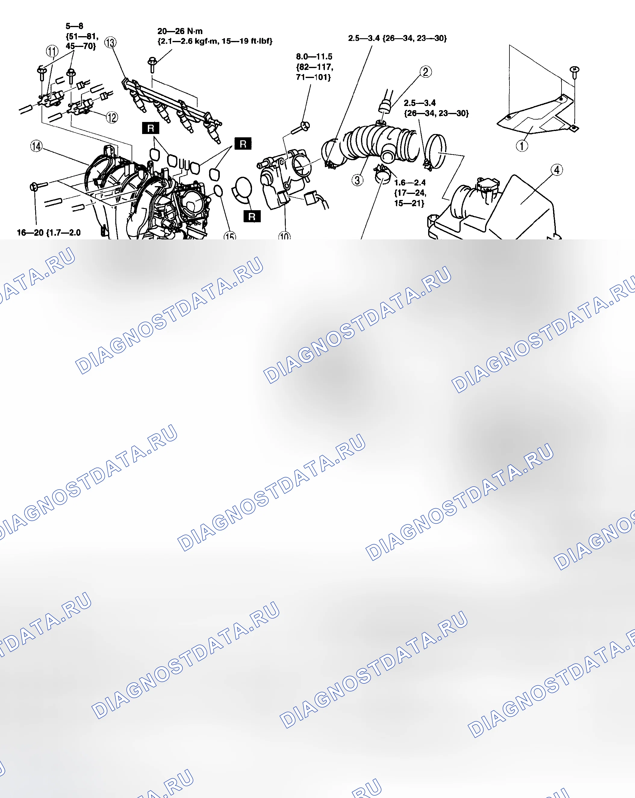 Рис. 140. Mazda 5 I