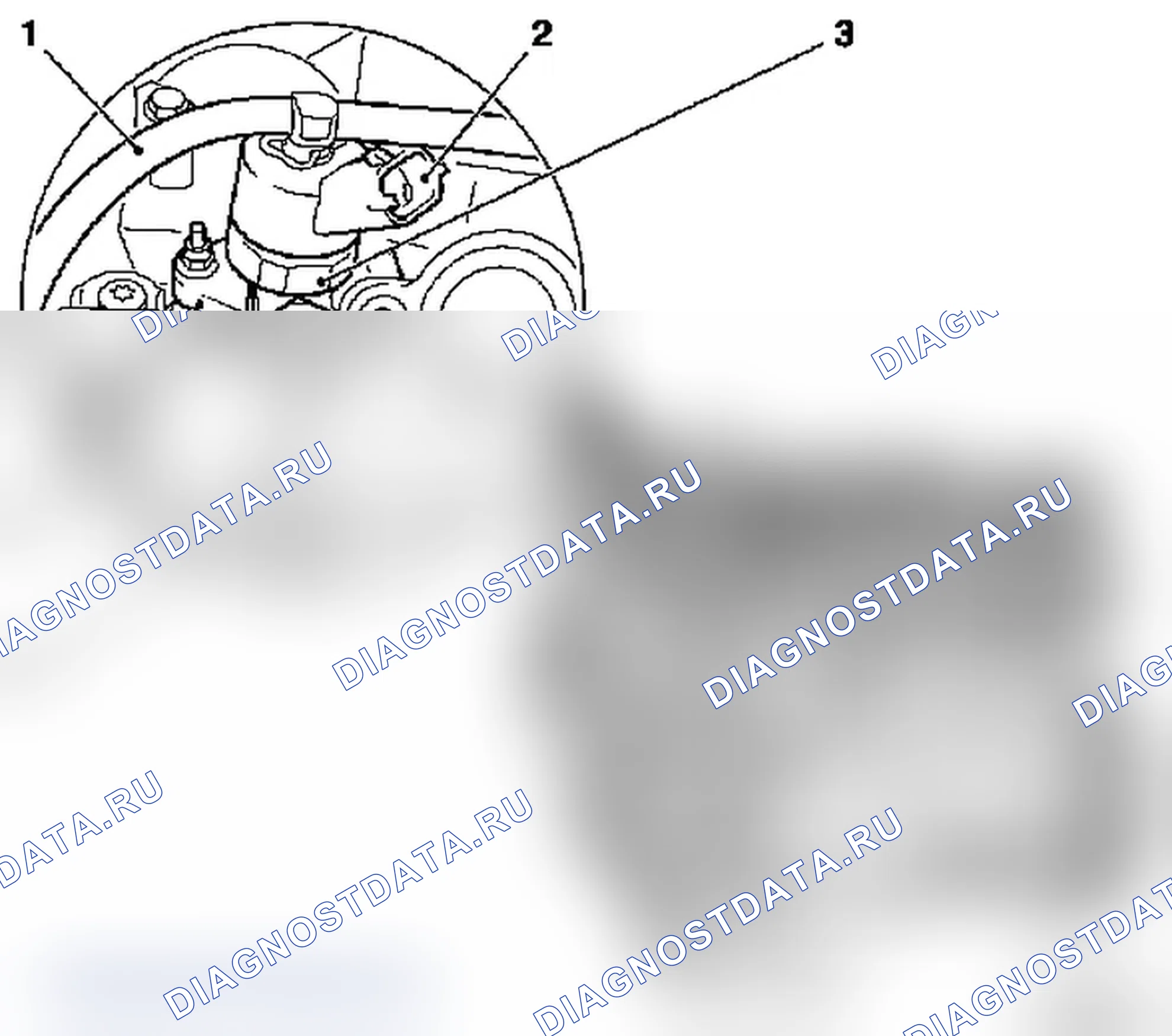 Форсунка. Opel Omega B