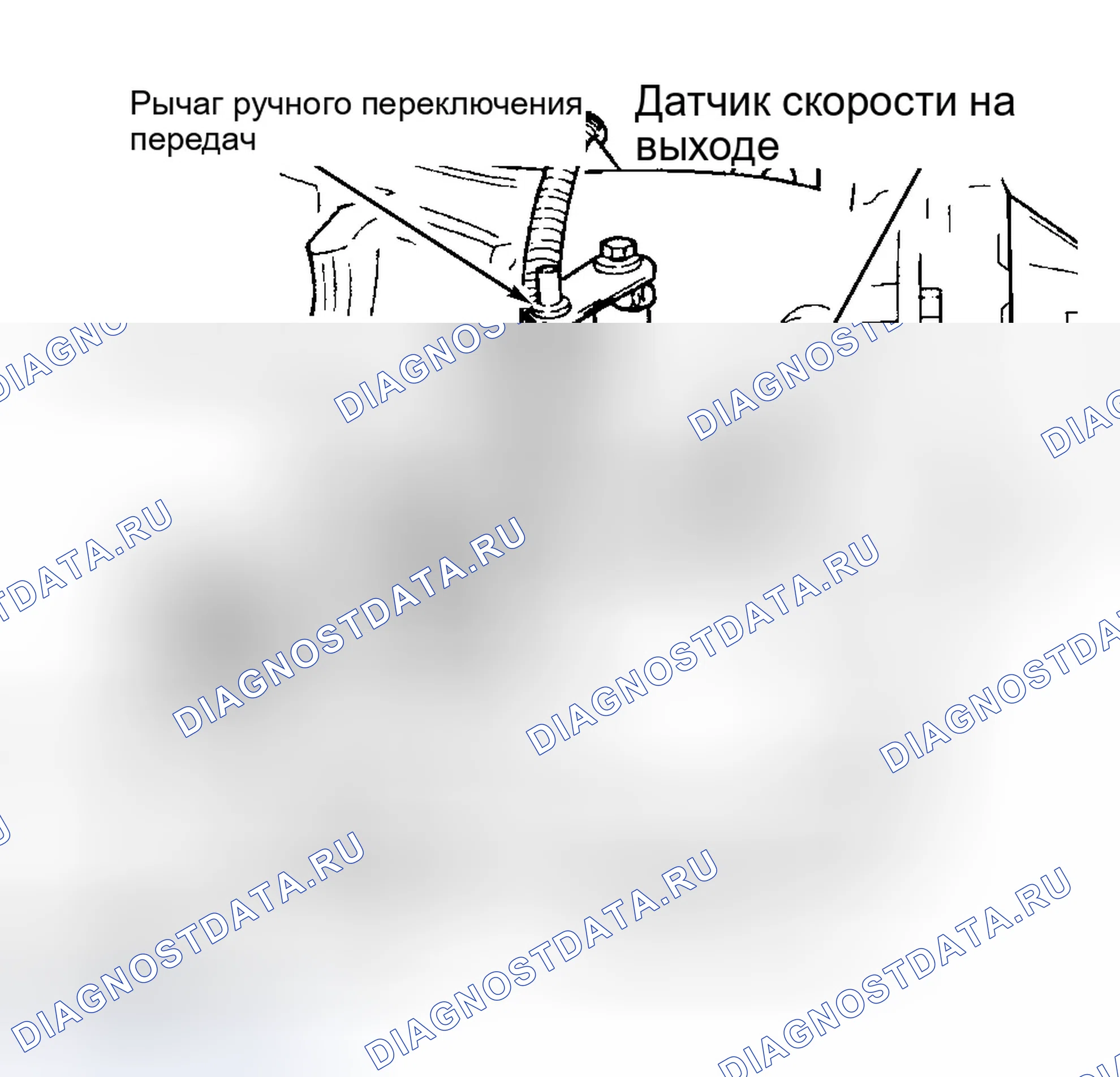 Рис. 46: Датчик диапазона передачи. Chrysler 300M I