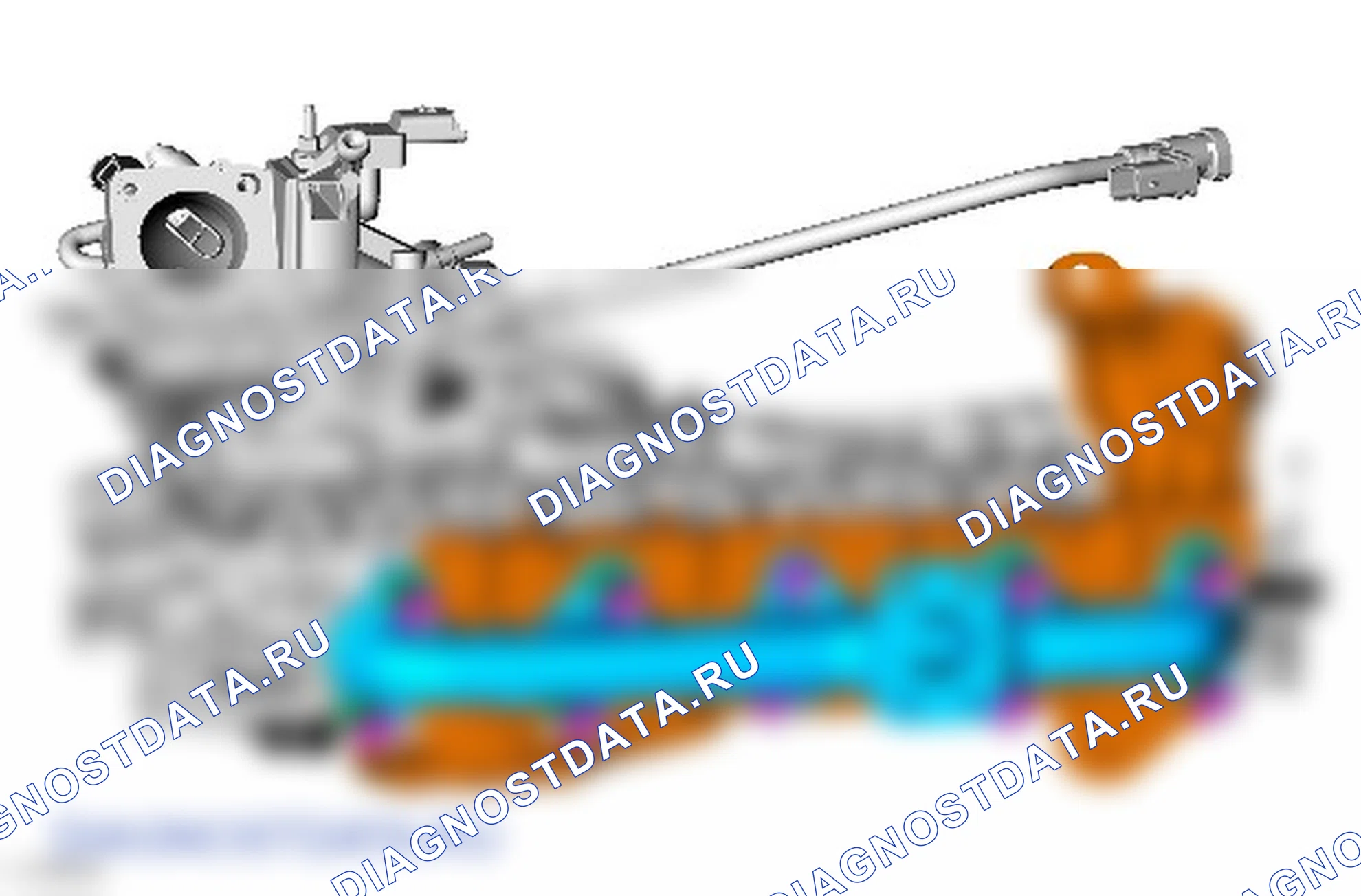 Разборка узла головки цилиндров. Ford Grand C-MAX II рестайлинг