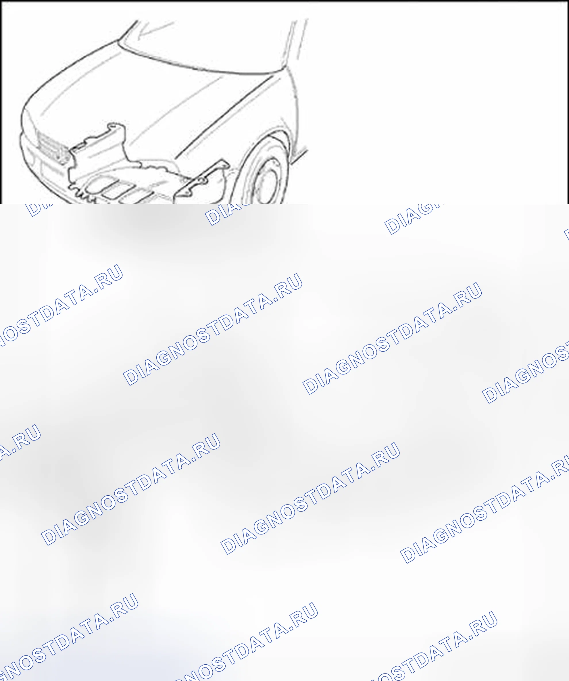 Рис. 29: Шумоизоляция (бензиновые двигатели), обзор сборки. Volkswagen Jetta IV