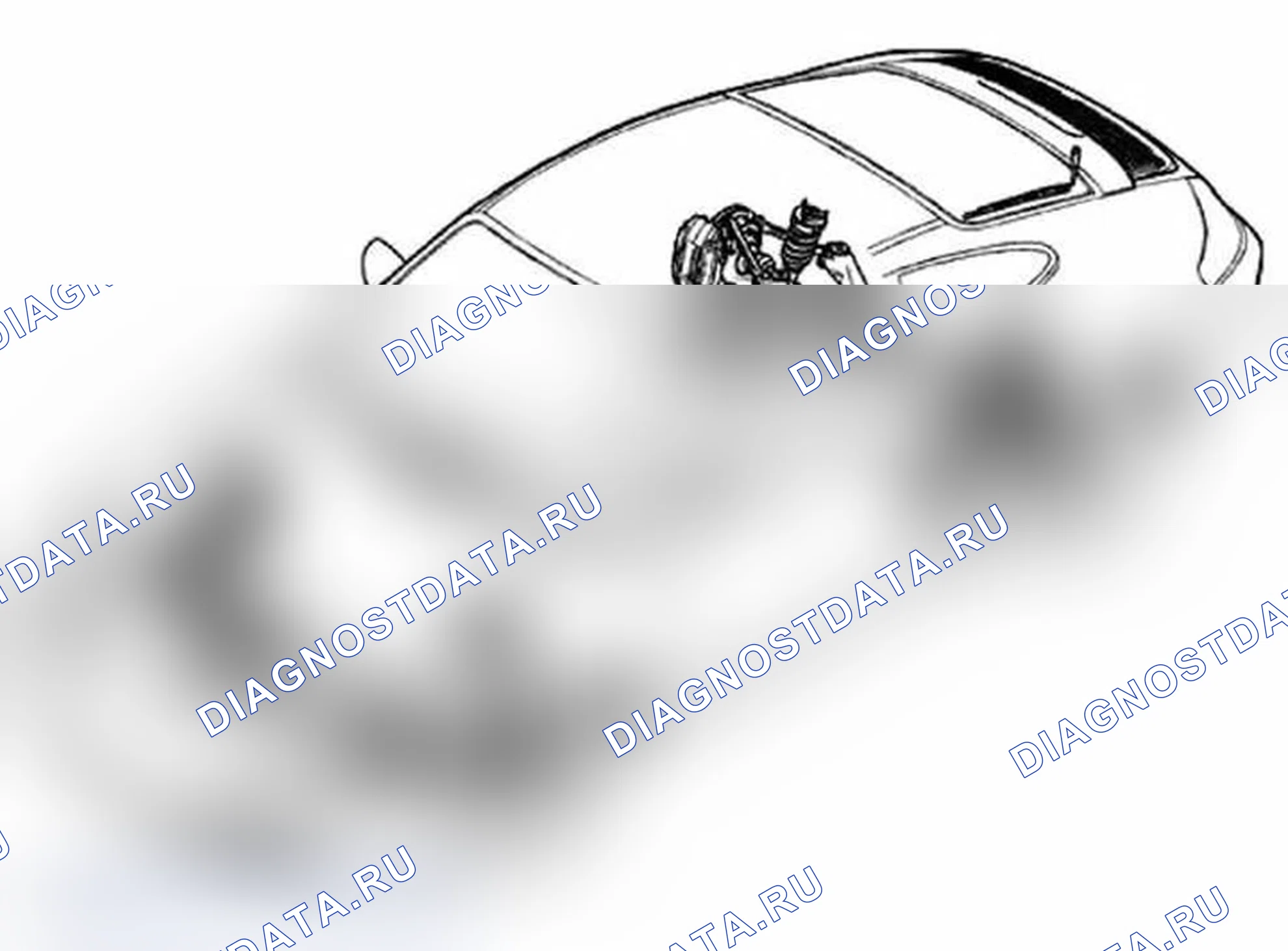 Рис. 65: Задняя ось. Porsche 911 Carrera 4 996 рестайлинг