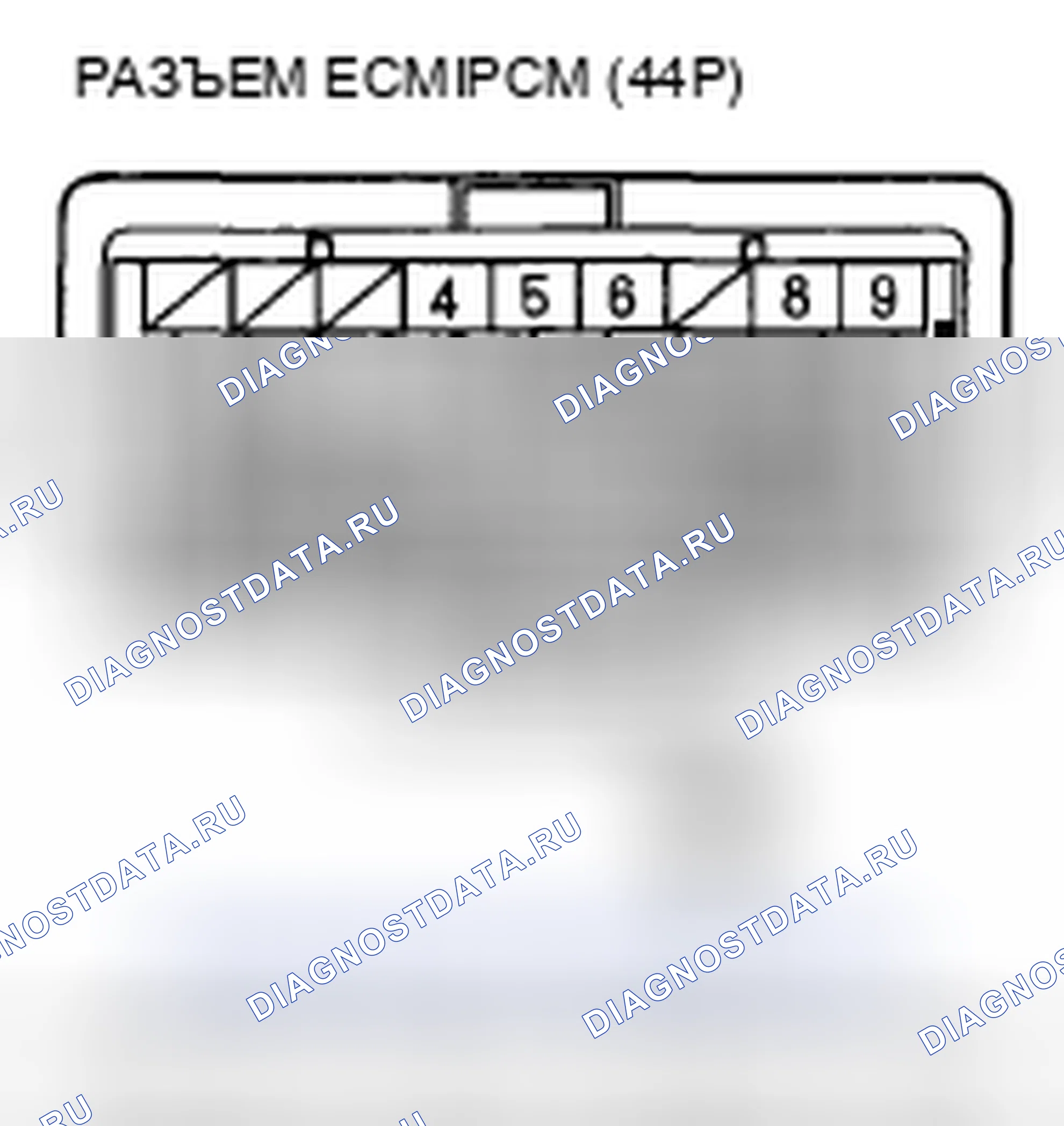 Рис. 302: P1297 расшифровка кода ошибки: низкое напряжение цепи ELD. Acura CSX I