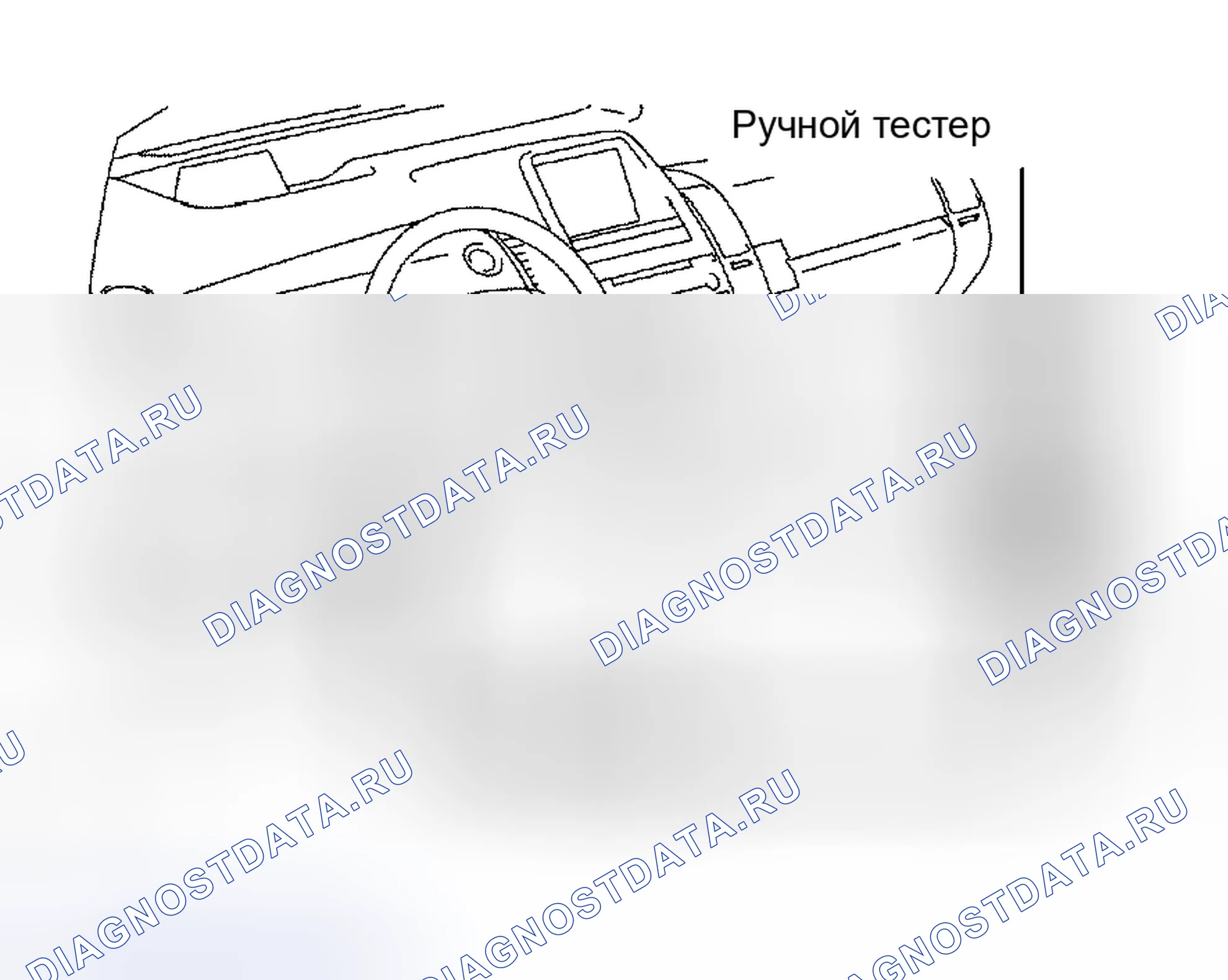 Рис. 12: ПРОВЕРКА / СБРОС ДИАГНОСТИЧЕСКИХ КОДОВ НЕИСПРАВНОСТЕЙ. Toyota Prius II