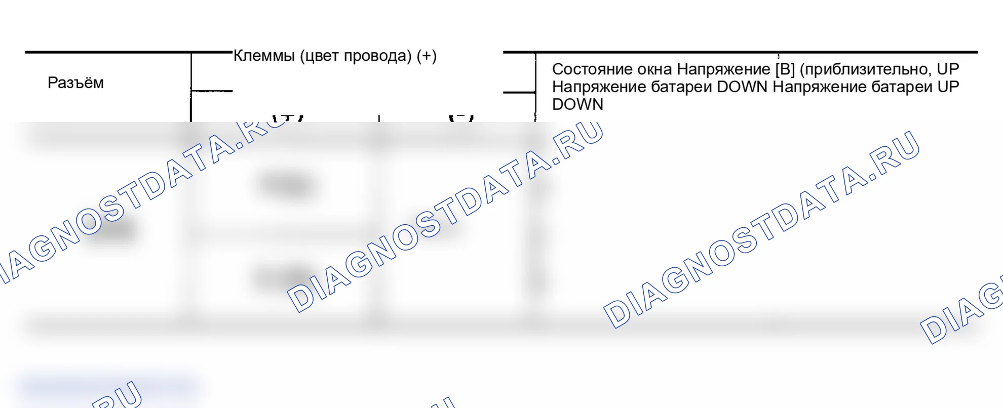 Рис. 41: Проверка цепи двигателя заднего стеклоподъемника (Rh) - с системой переднего противобуксовочного стеклоподъемника. Infiniti FX45 I