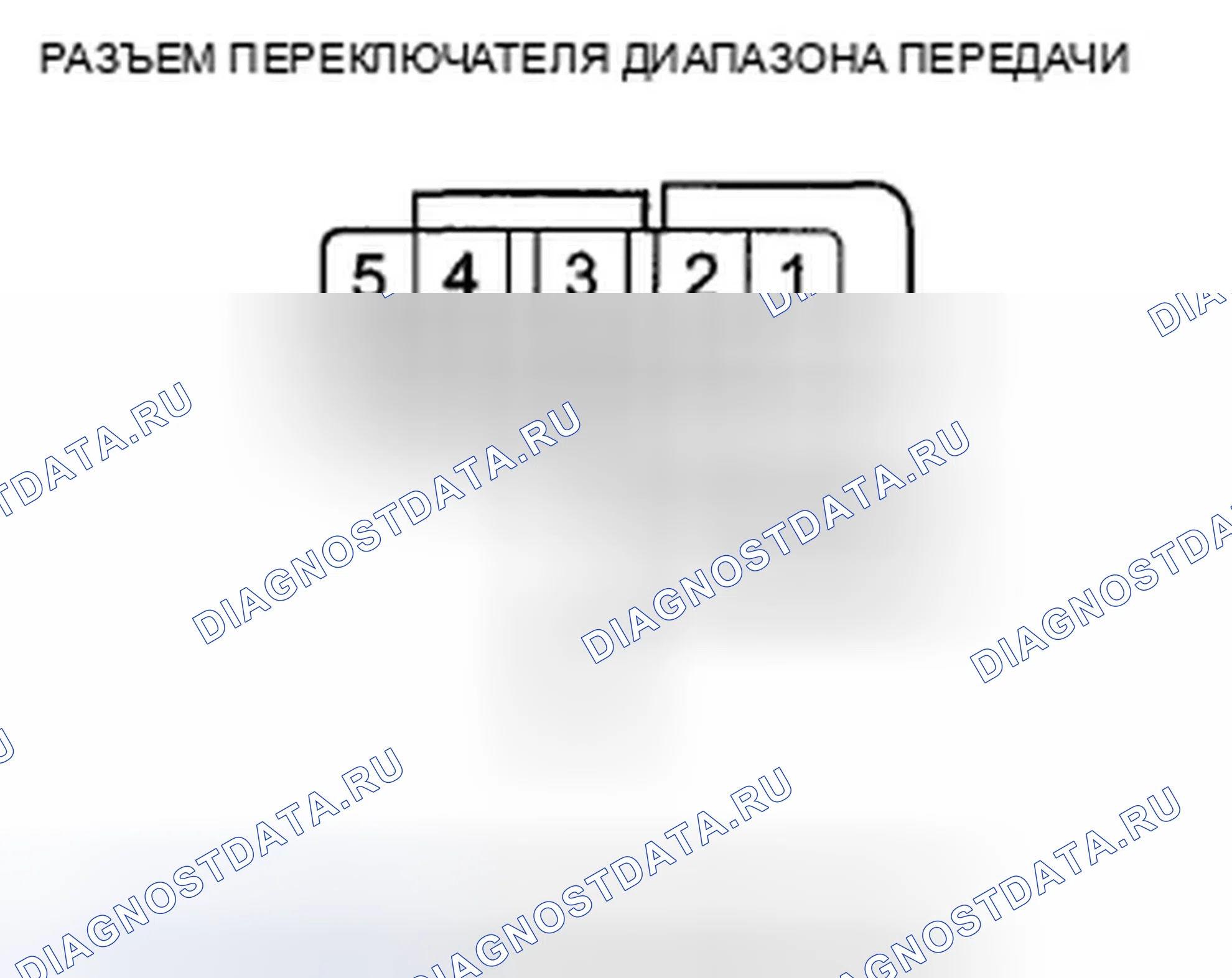 Рис. 533: расшифровка кода ошибки P0812: размыкание в цепи переключателя диапазона передачи ATPR. Honda Crosstour I