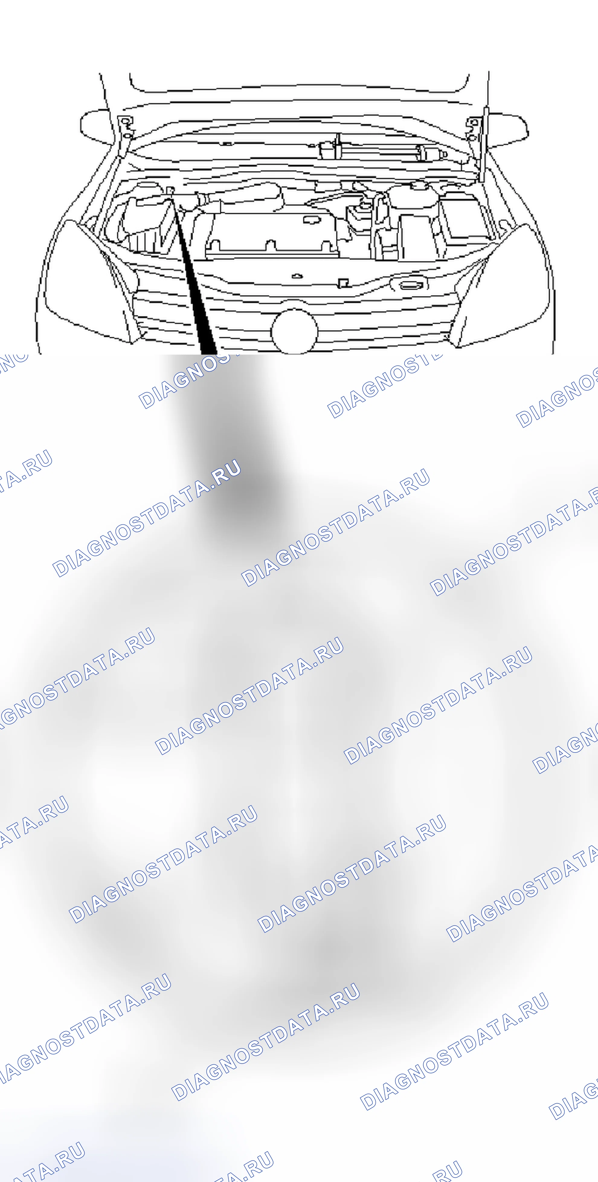 Рис. 3: Порядок демонтажа. Kia Rio IV